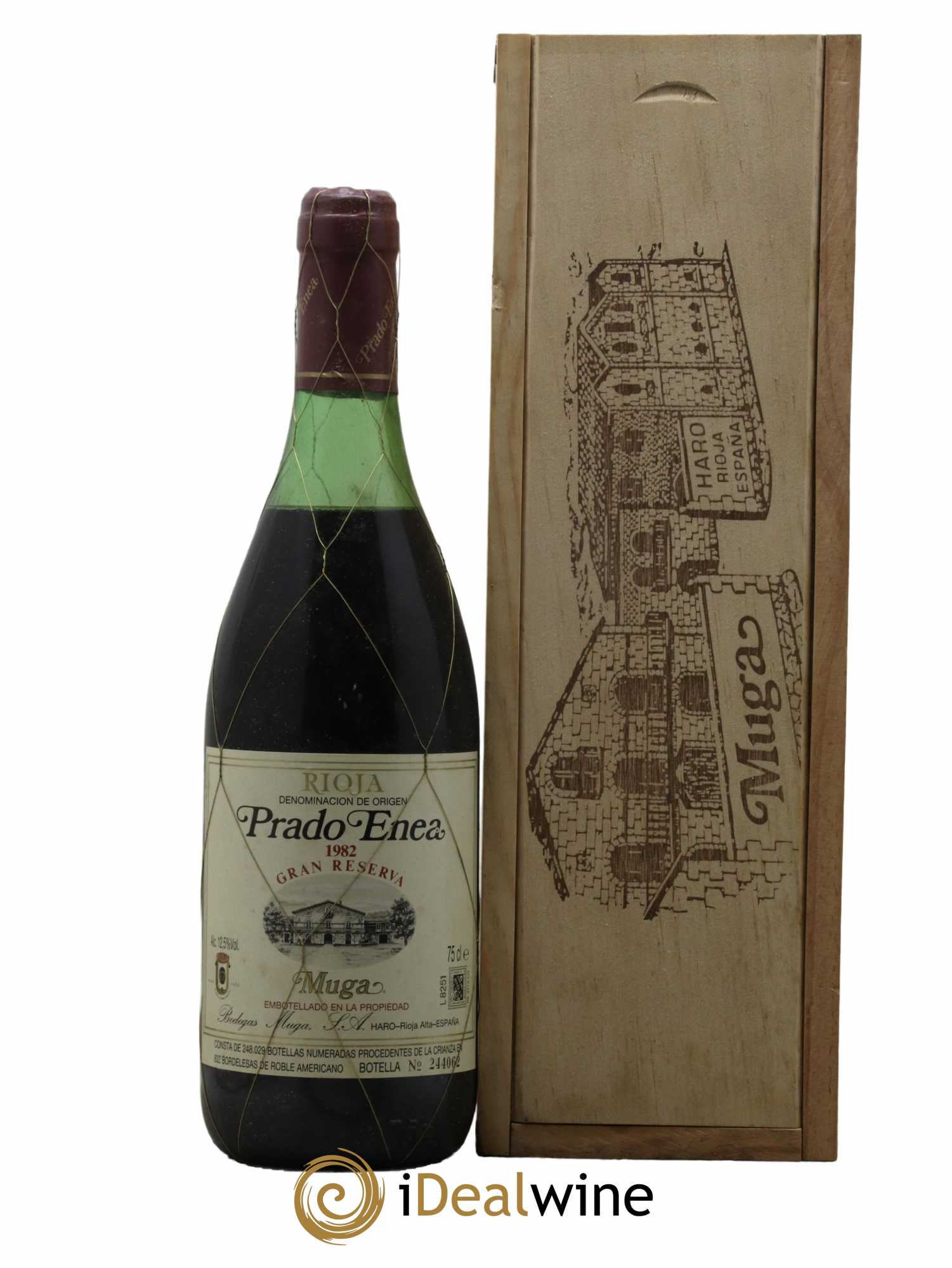 Rioja DOCA Gran Reserva Muga Prado Enea Doca 1982 - Lot de 1 bouteille - 0