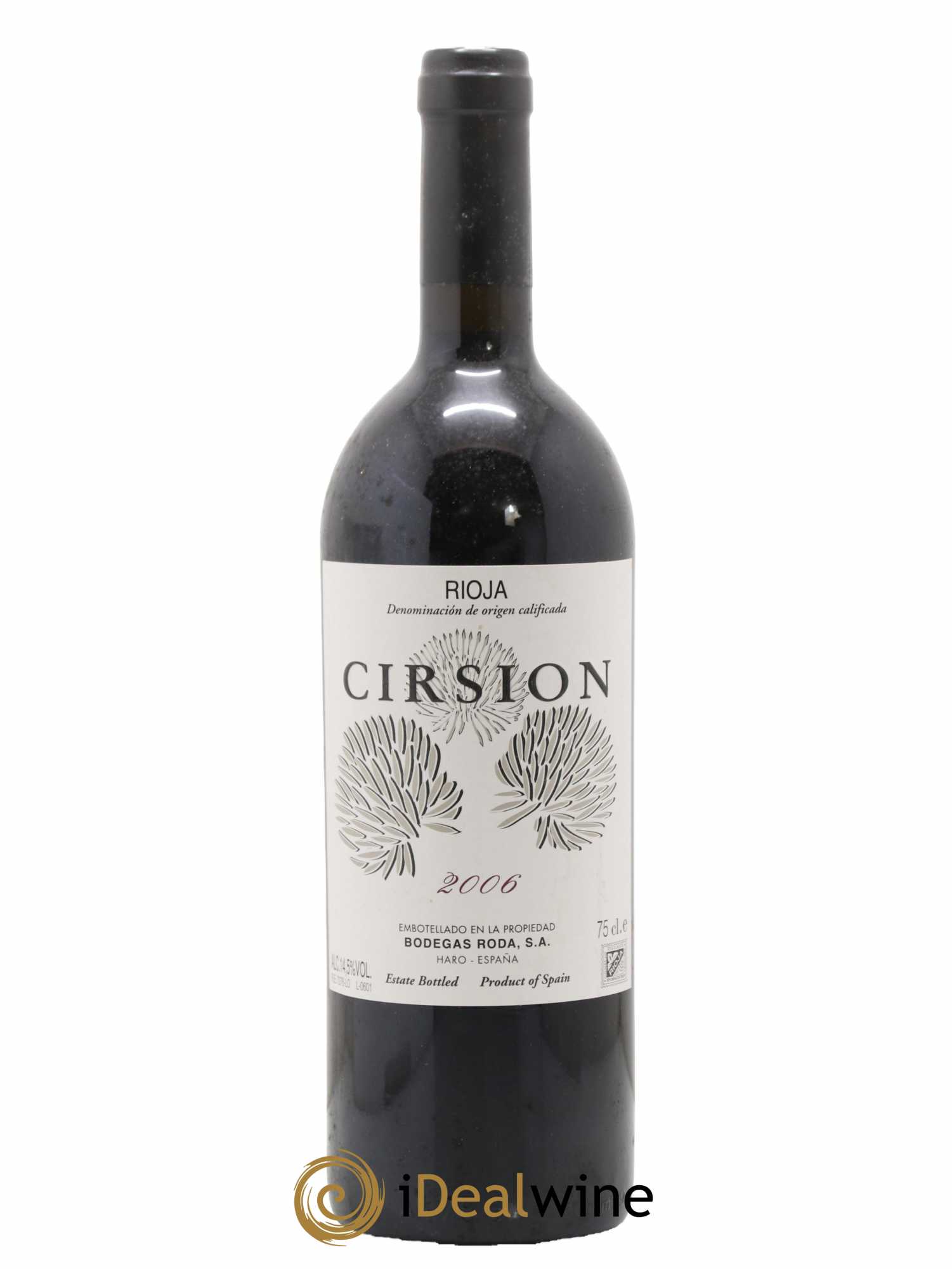Rioja DOCA Cirsion Bodegas Roda 2006 - Posten von 1 Flasche - 0