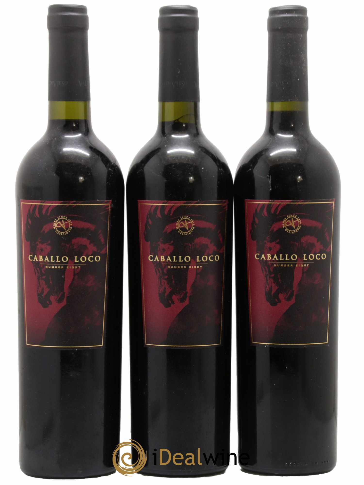 Chili Caballo Loco Number 8 - Lot de 3 bouteilles - 0