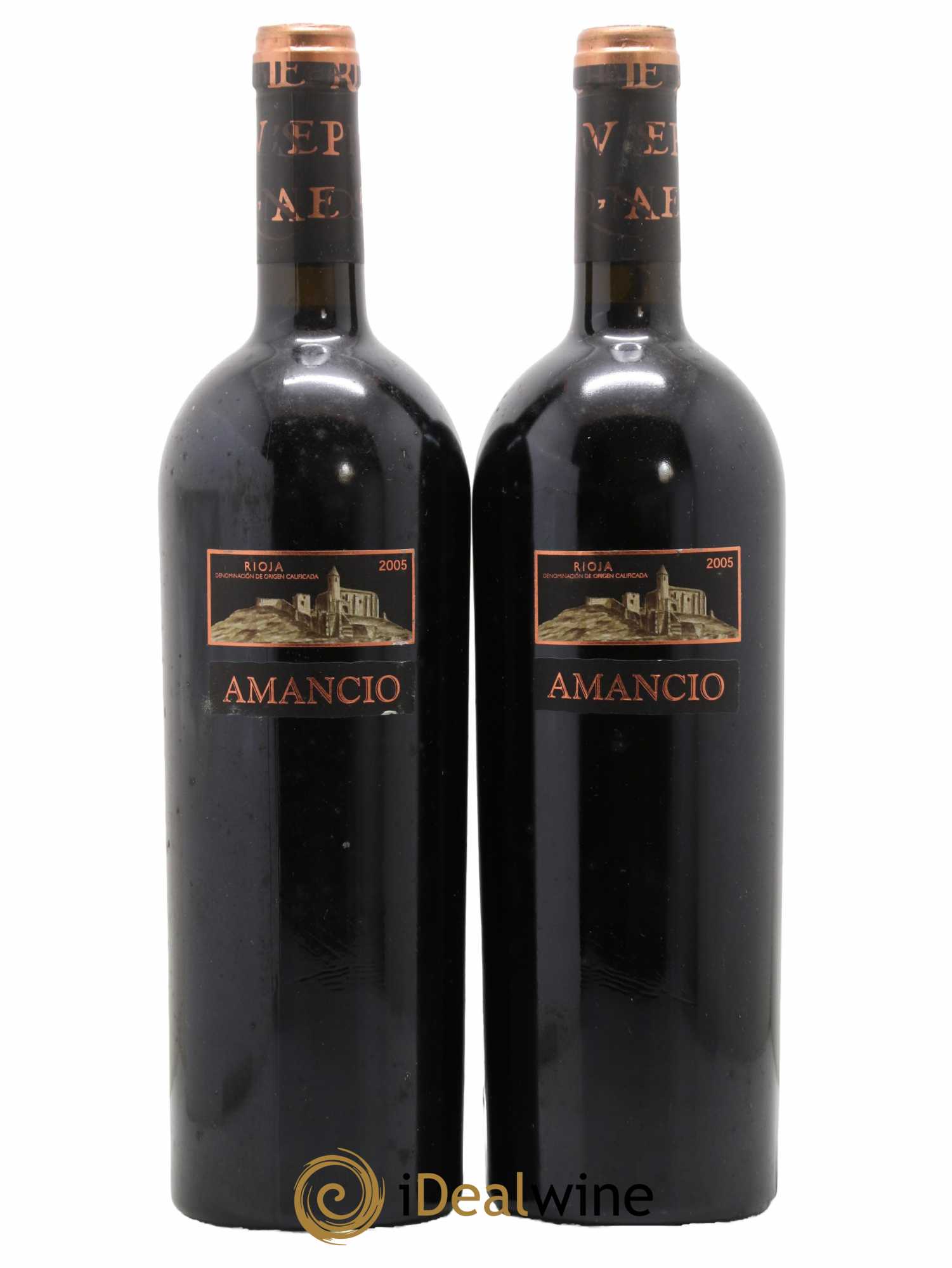 Rioja DOCA Amancio Sierra Cantabria 2005 - Lot de 2 bouteilles - 0