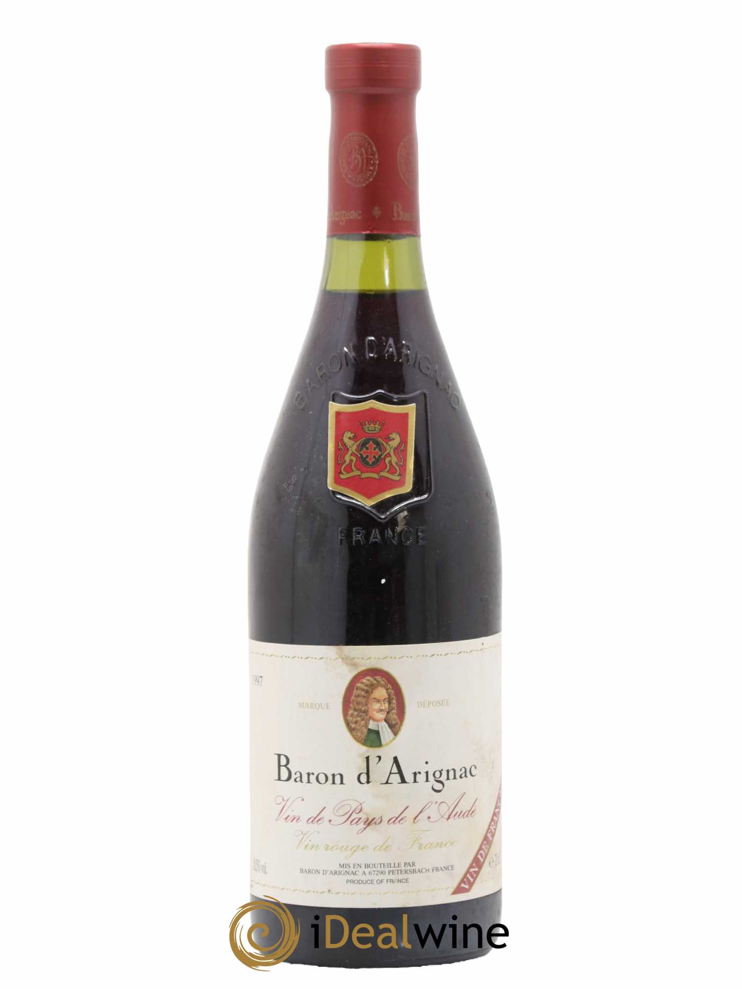 Divers VDP de L'Aude Baron D'Arignac 1997 - Lot de 1 bouteille - 0