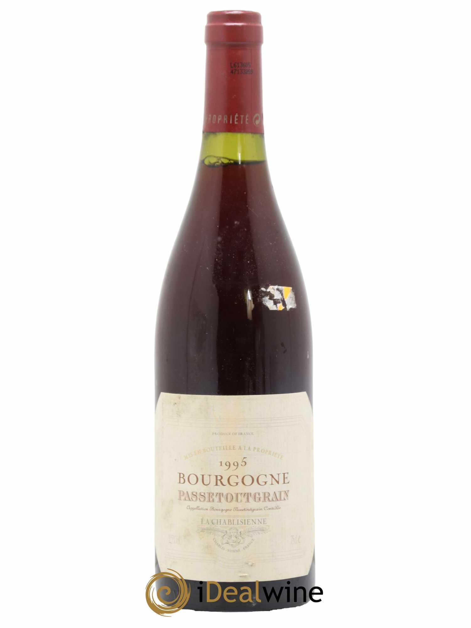 Bourgogne Passetoutgrain Chablisienne 1995 - Lot de 1 bouteille - 0