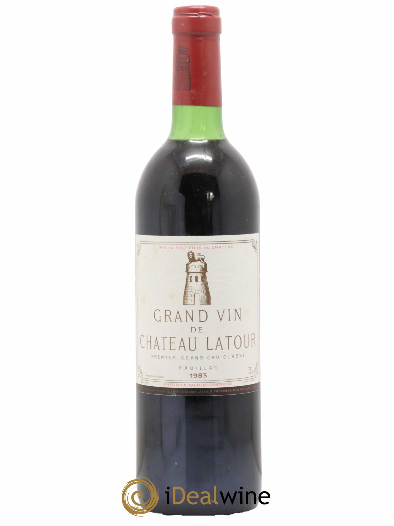 Château Latour 1er Grand Cru Classé 1983 - Lot de 1 bouteille - 0