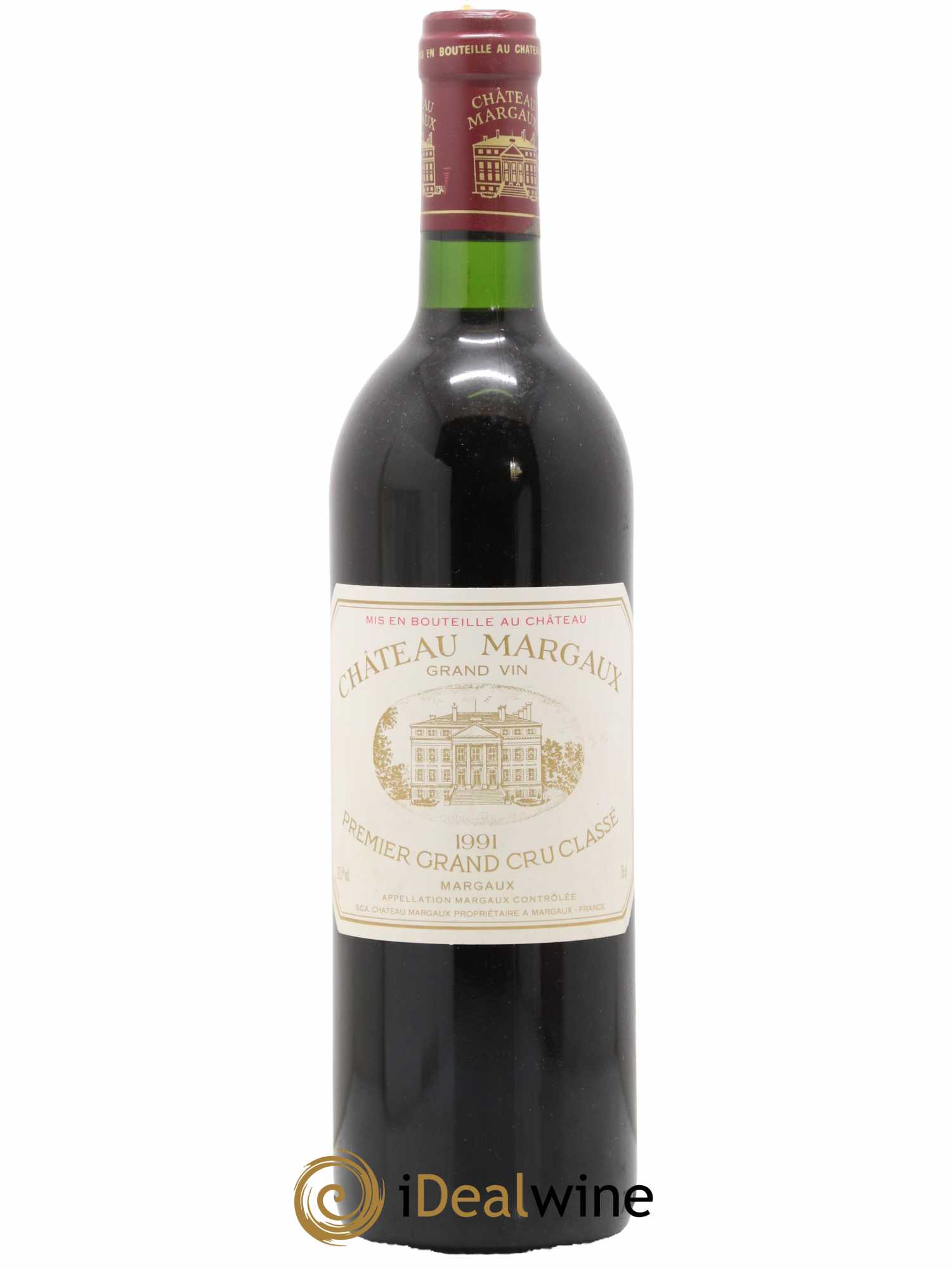 Château Margaux 1er Grand Cru Classé 1991 - Lot de 1 bouteille - 0