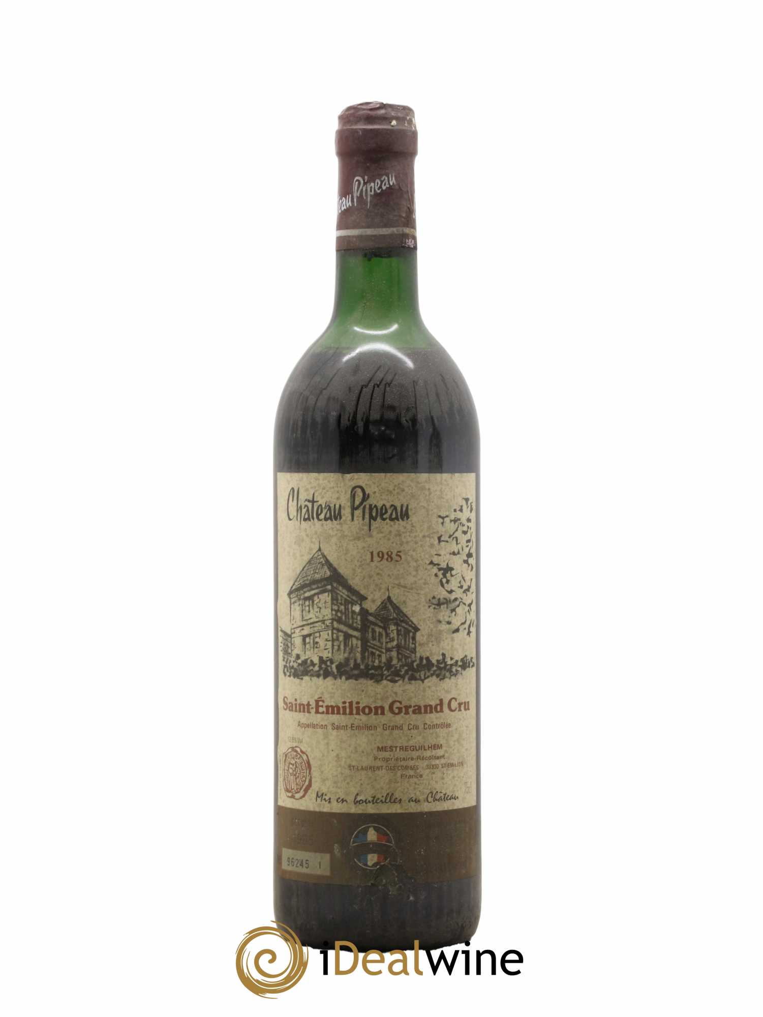 Château Pipeau 1985 - Posten von 1 Flasche - 0