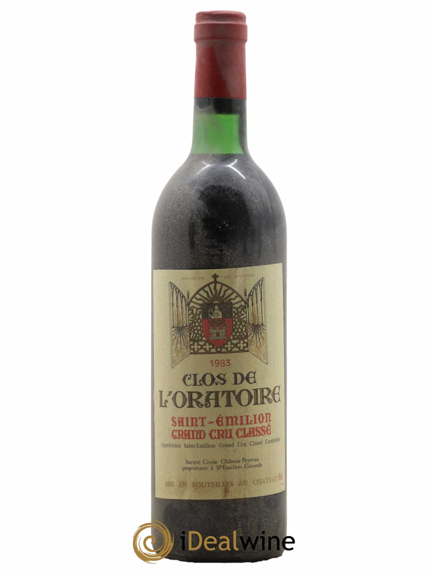 Clos de l'Oratoire Grand Cru Classé 1983 - Lot de 1 bouteille - 0