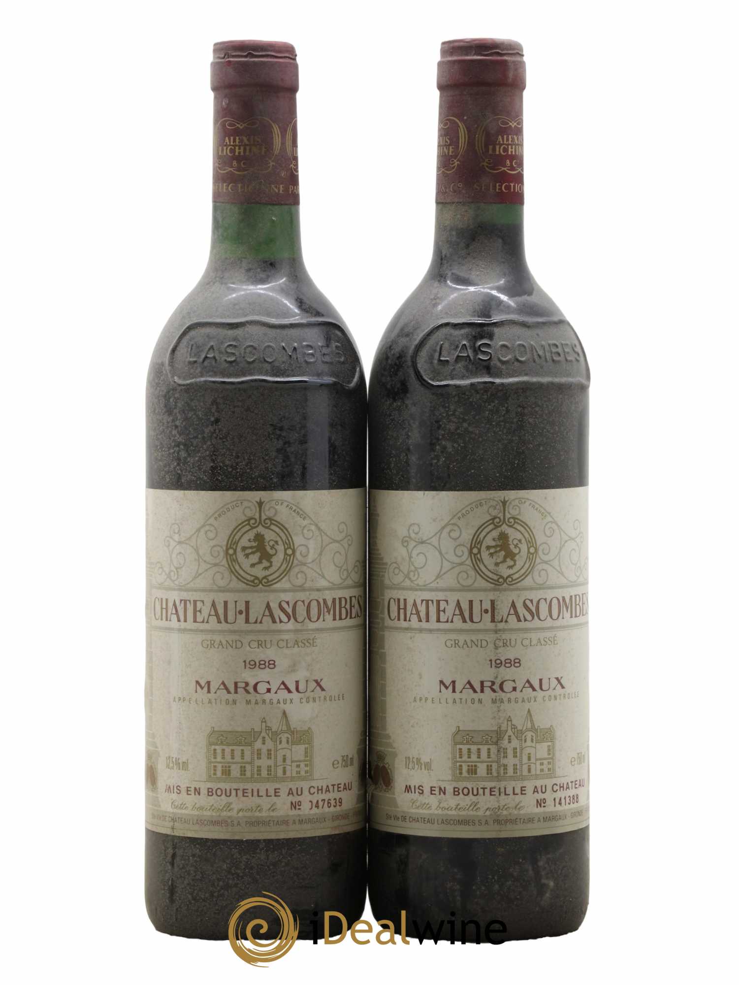 Château Lascombes 2ème Grand Cru Classé 1988 - Lot de 2 bouteilles - 0