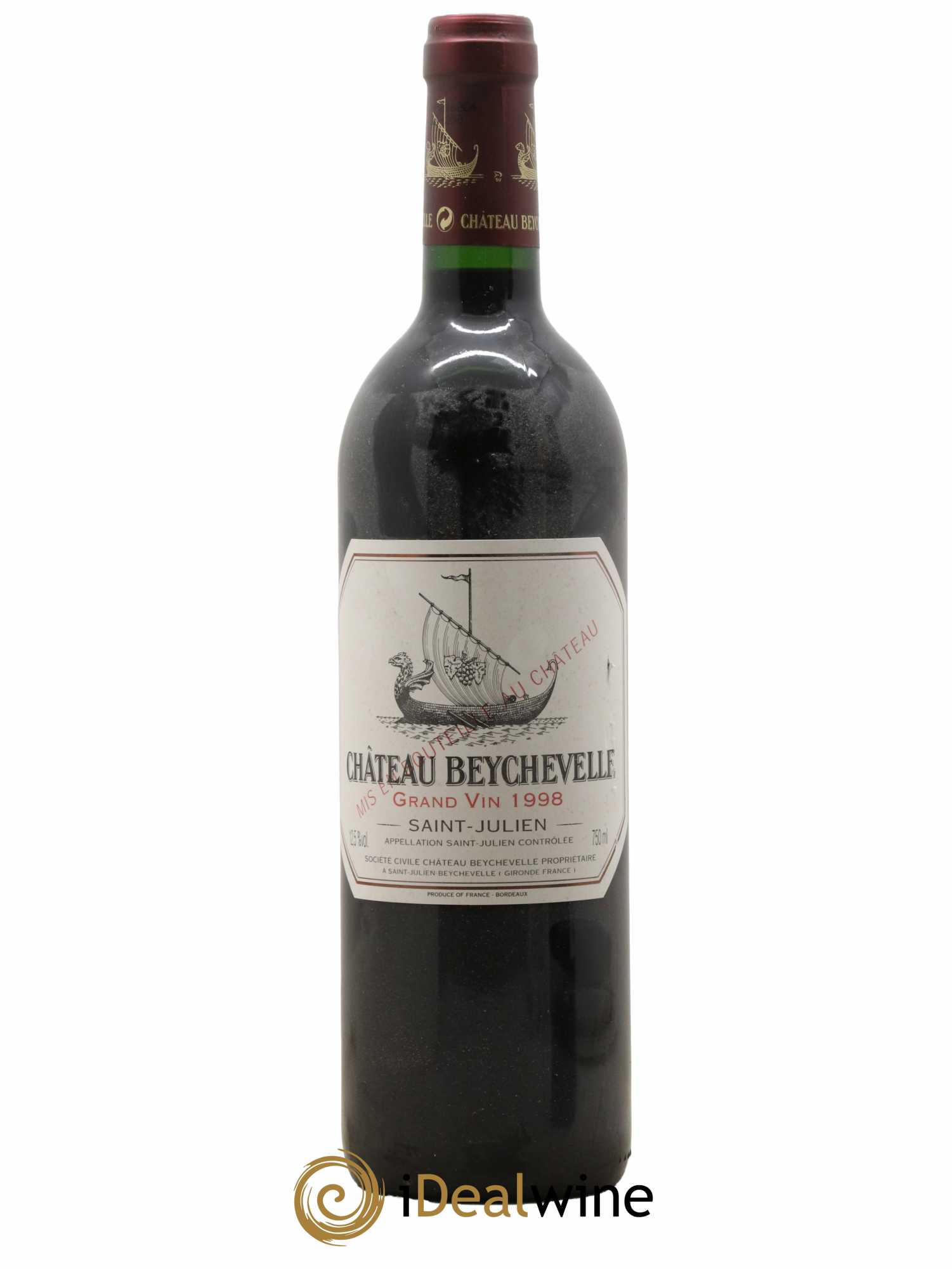 Château Beychevelle 4ème Grand Cru Classé 1998 - Lot de 1 bouteille - 0