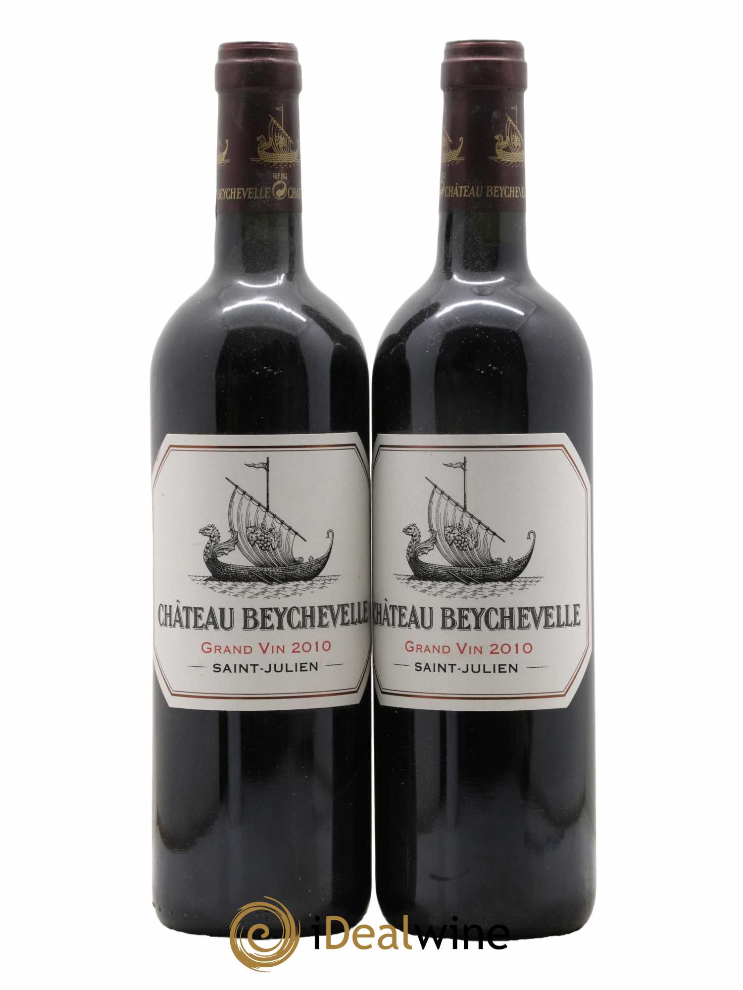 Château Beychevelle 4ème Grand Cru Classé 2010 - Lot de 2 bouteilles - 0
