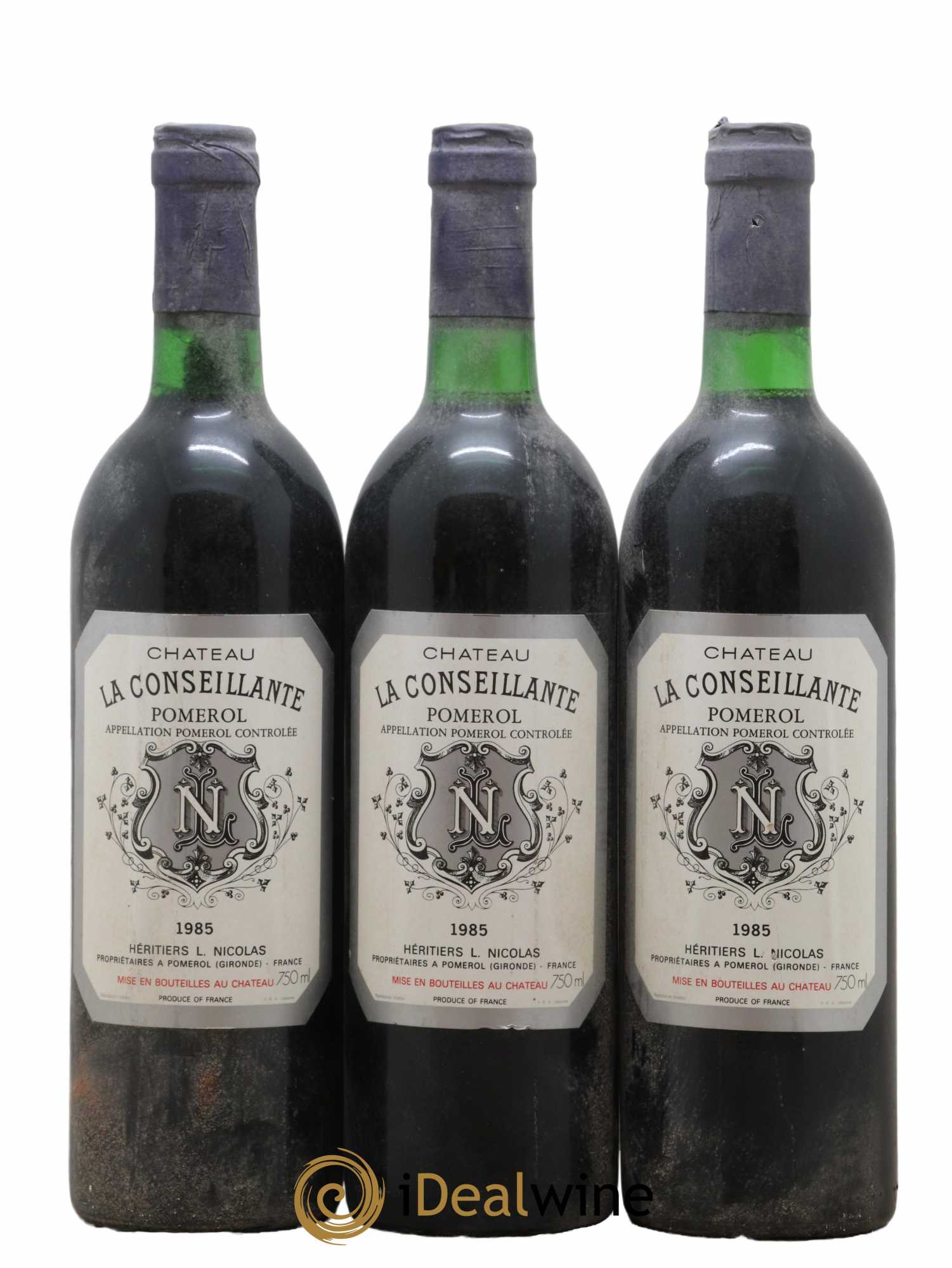 Château la Conseillante 1985 - Lot de 3 bouteilles - 0