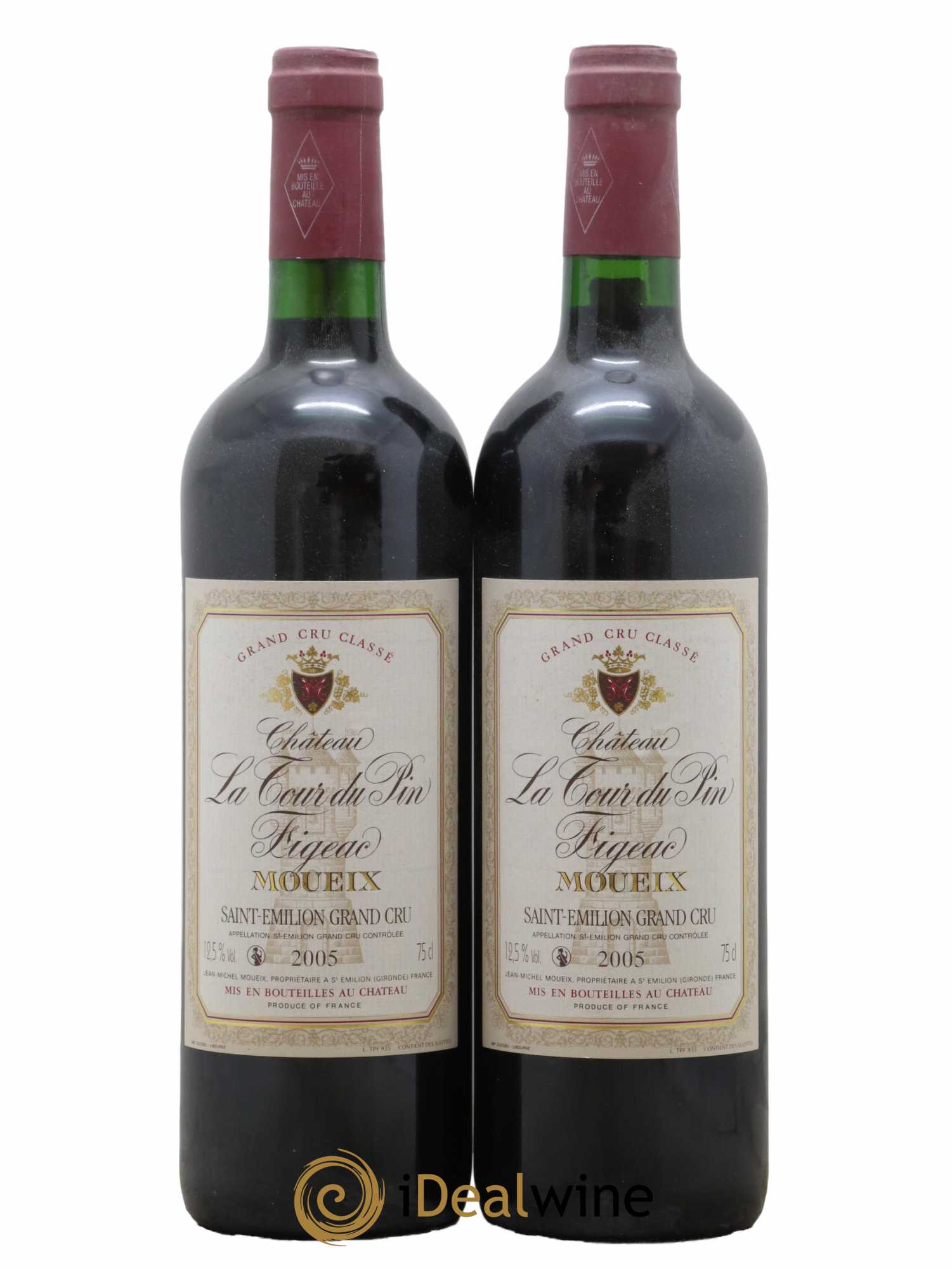 Château la Tour du Pin Figeac 2005 - Lot de 2 bouteilles - 0