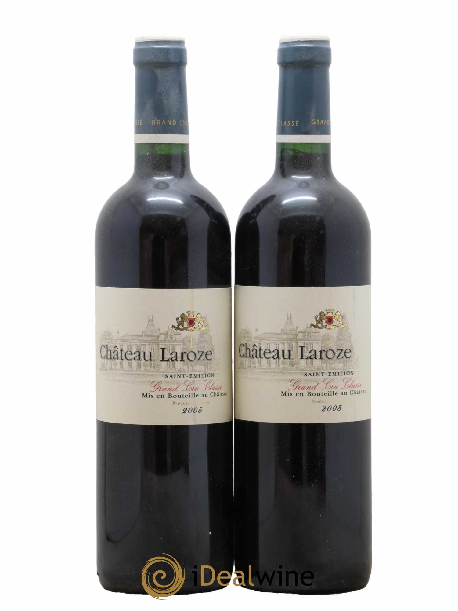 Château Laroze Grand Cru Classé 2005 - Lot de 2 bouteilles - 0