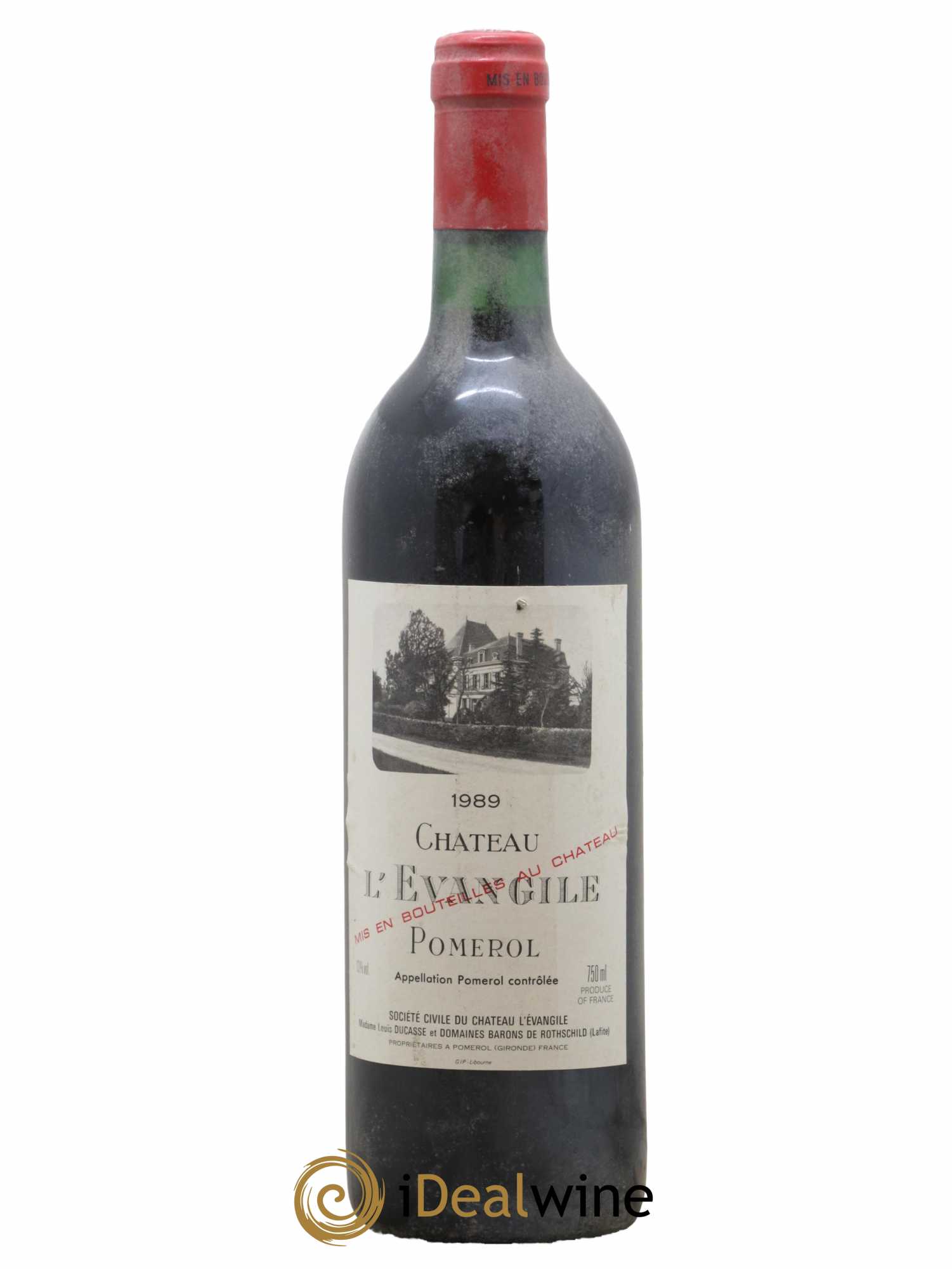 Château l' Évangile 1989 - Lot de 1 bouteille - 0