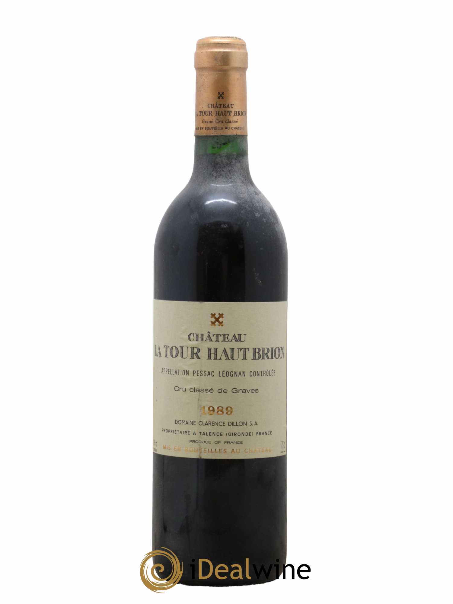 Château la Tour Haut-Brion Cru Classé de Graves 1989 - Lot de 1 bouteille - 0