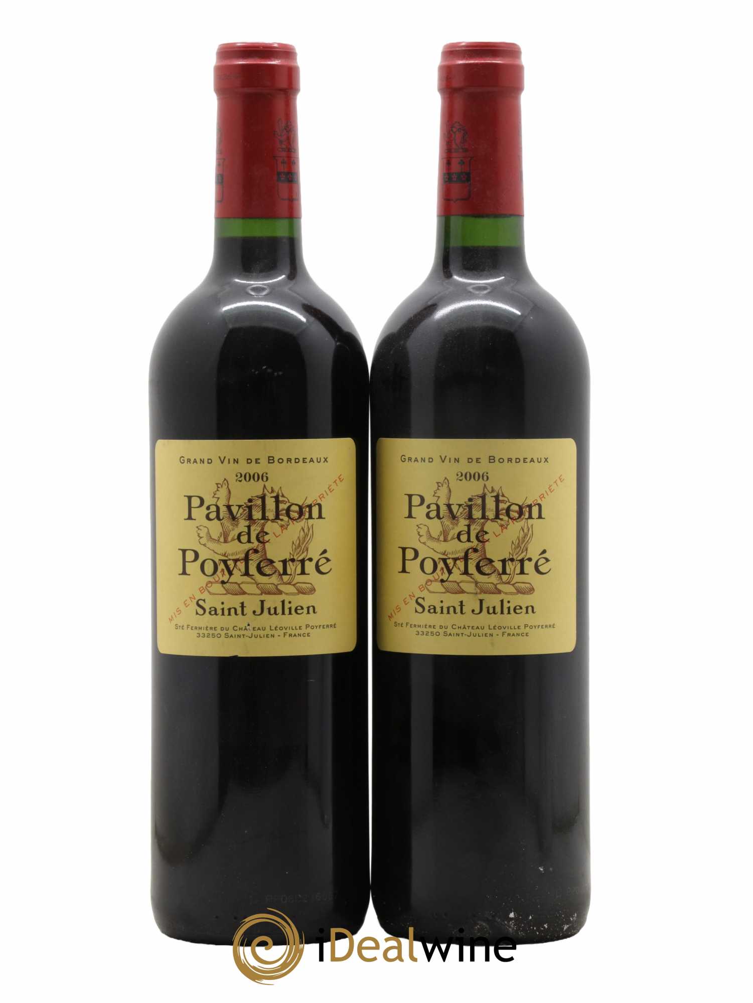 Pavillon de Poyferré Second Vin 2006 - Lot de 2 bouteilles - 0