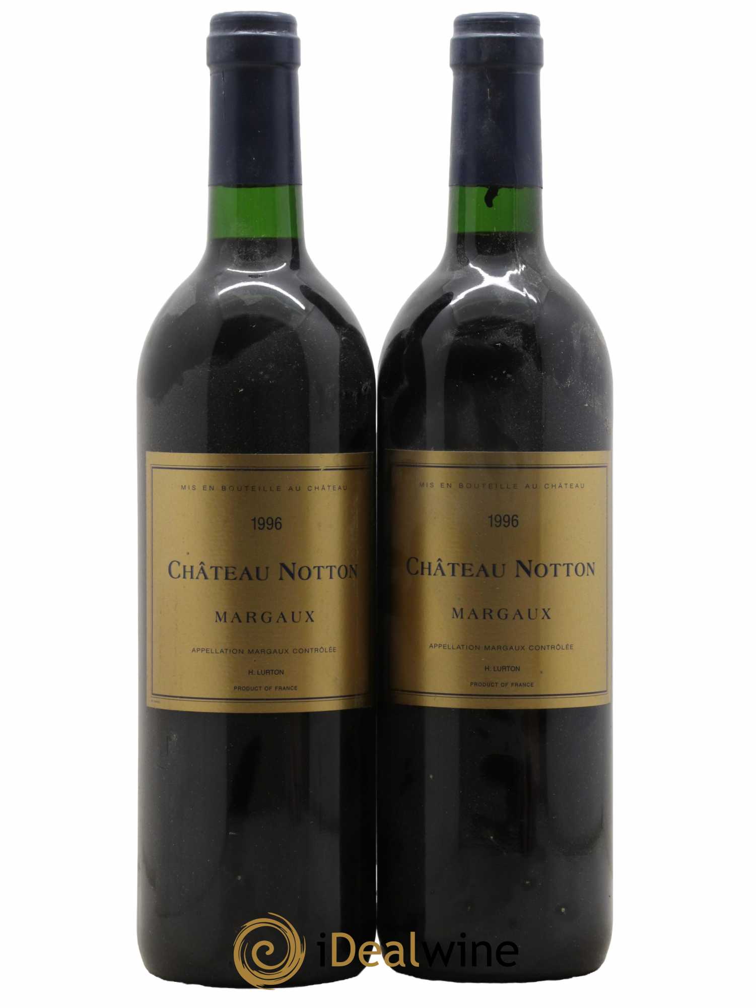 Château Notton 1996 - Posten von 2 Flaschen - 0