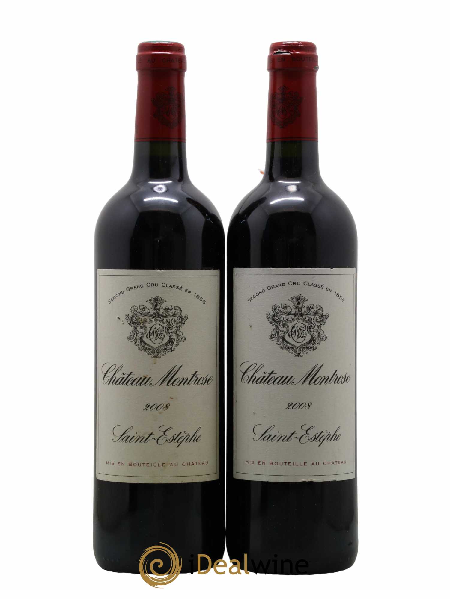 Château Montrose 2ème Grand Cru Classé 2008 - Lot de 2 bouteilles - 0