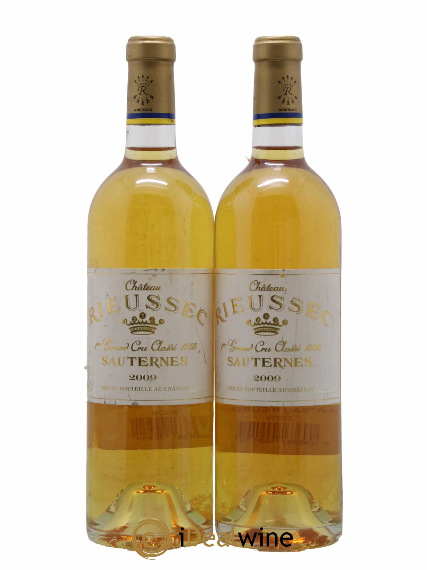 Château Rieussec 1er Grand Cru Classé 2009 - Lotto di 2 bottiglie - 0