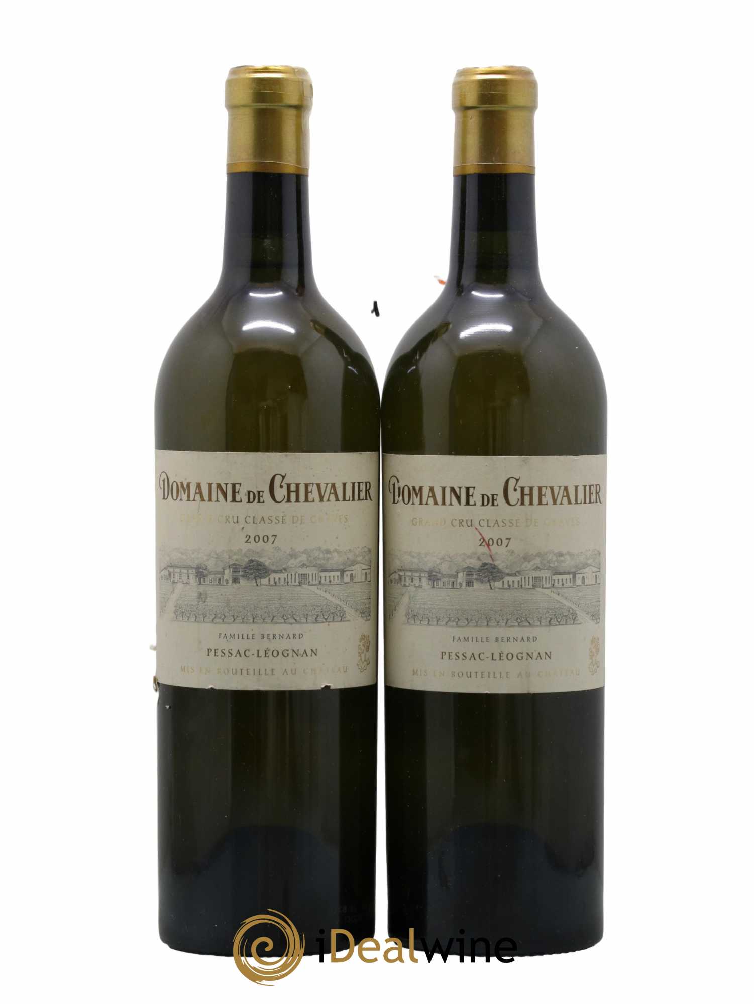 Domaine de Chevalier Cru Classé de Graves 2007 - Lot de 2 bouteilles - 0
