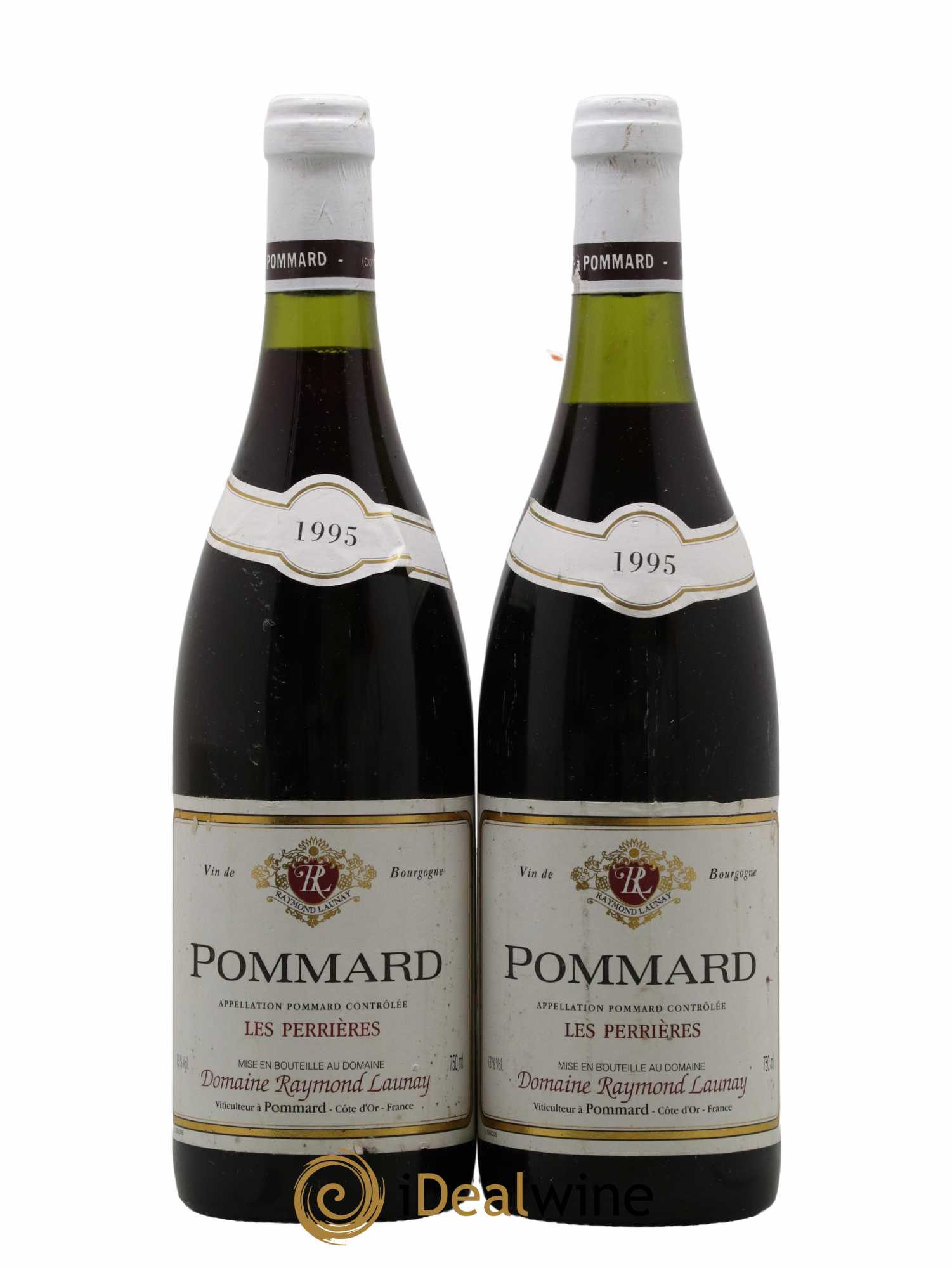 Pommard Les Perrieres Raymond Launay 1995 - Lot de 2 bouteilles - 0