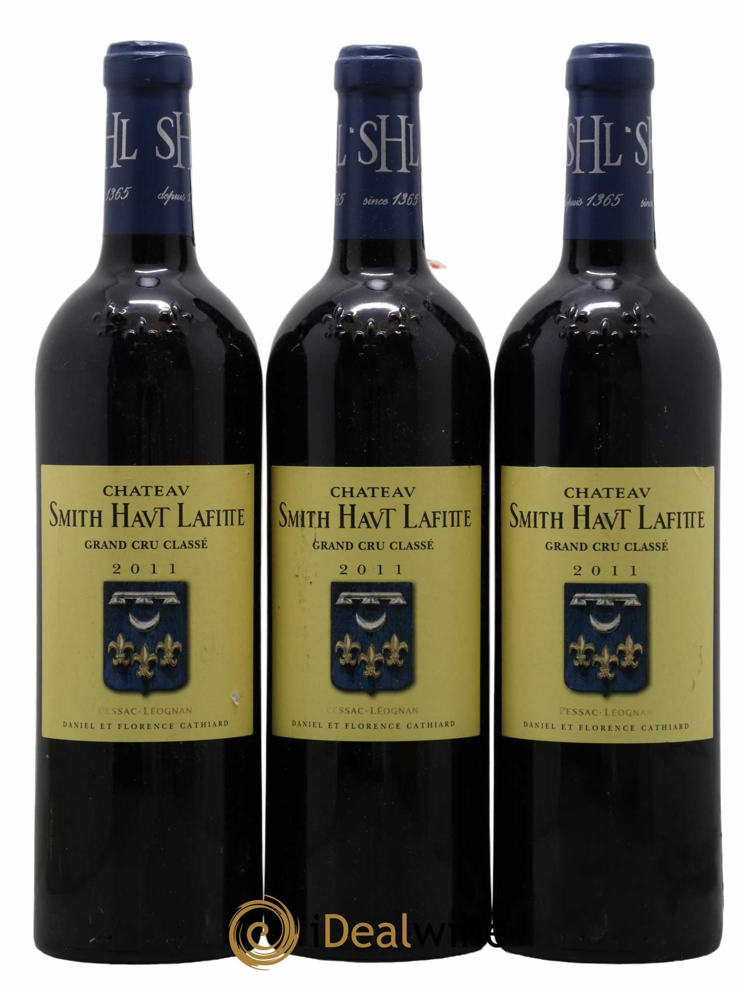 Château Smith Haut Lafitte Cru Classé de Graves 2011 - Lot de 3 bouteilles - 0