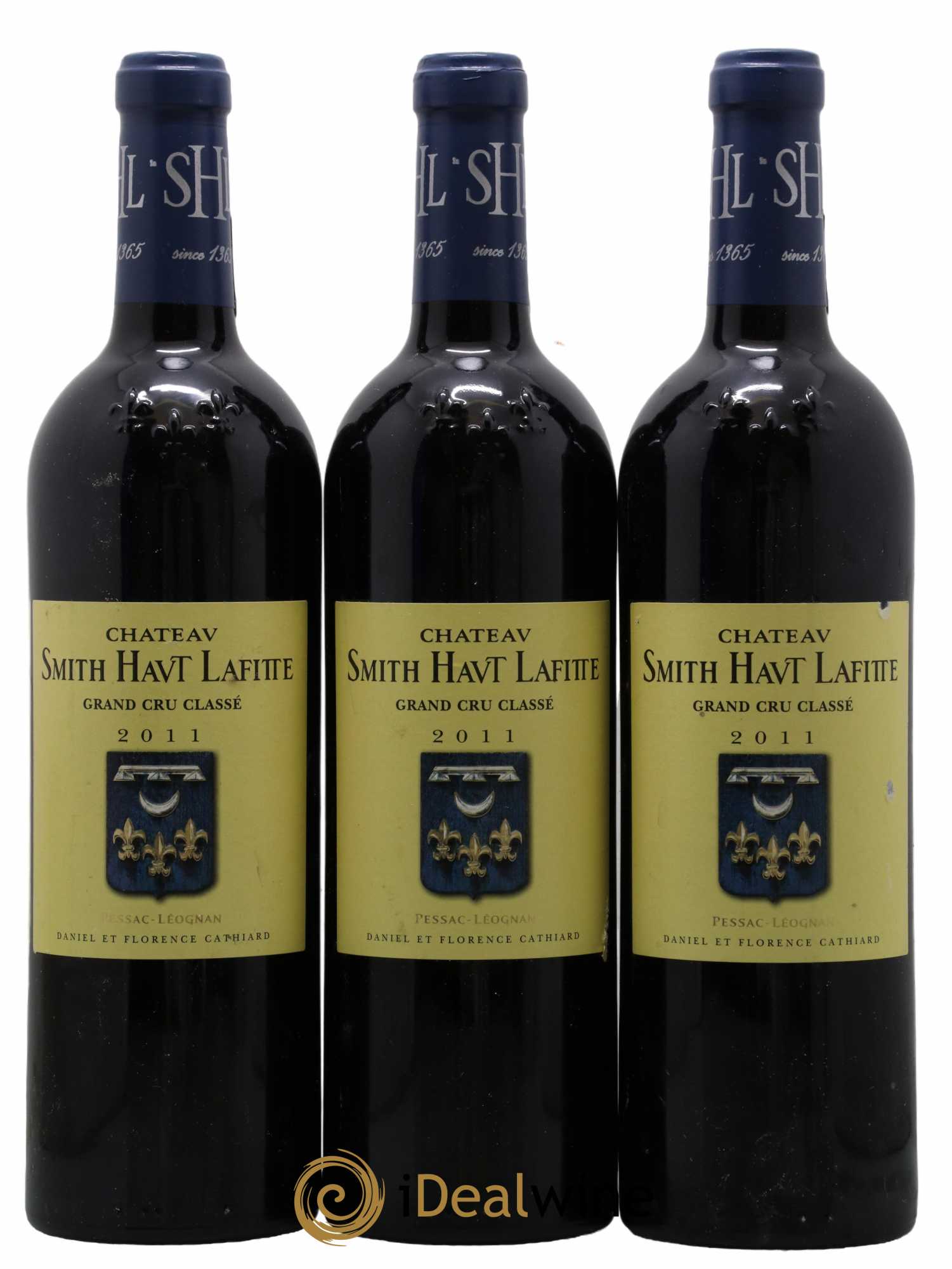 Château Smith Haut Lafitte Cru Classé de Graves 2011 - Lot de 3 bouteilles - 0