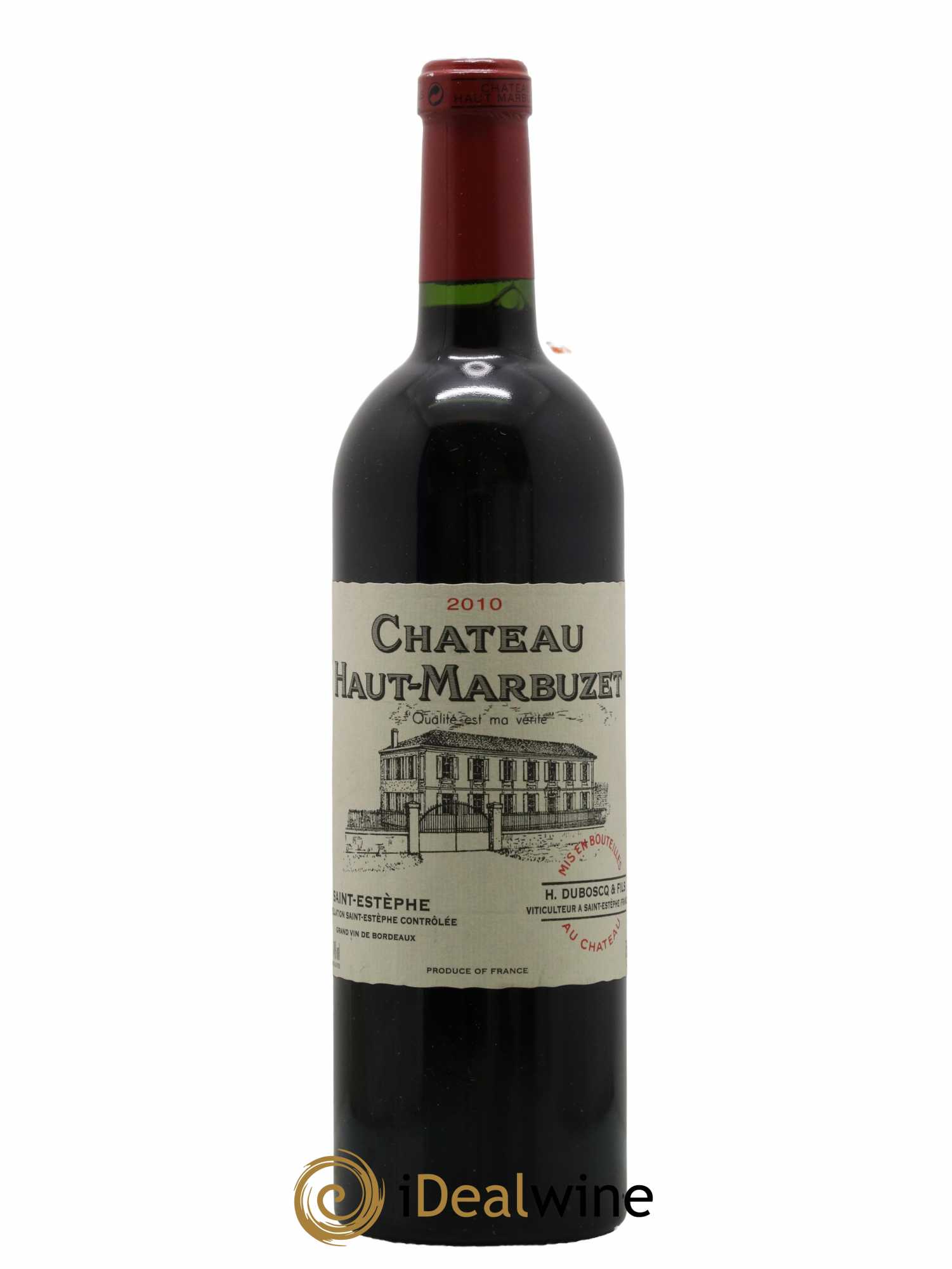 Château Haut Marbuzet 2010 - Lot de 1 bouteille - 0