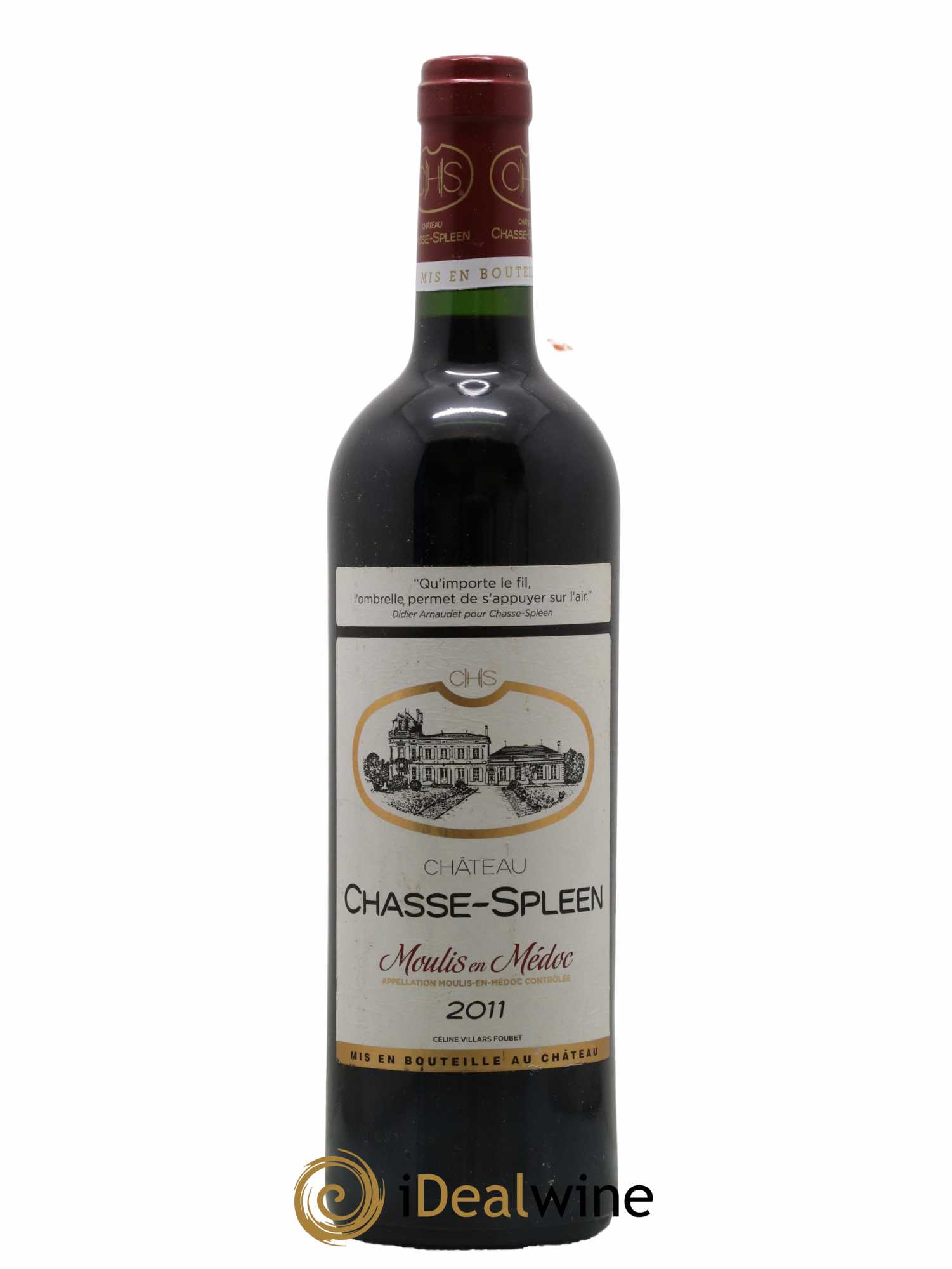 Château Chasse Spleen 2011 - Lot of 1 bottle - 0