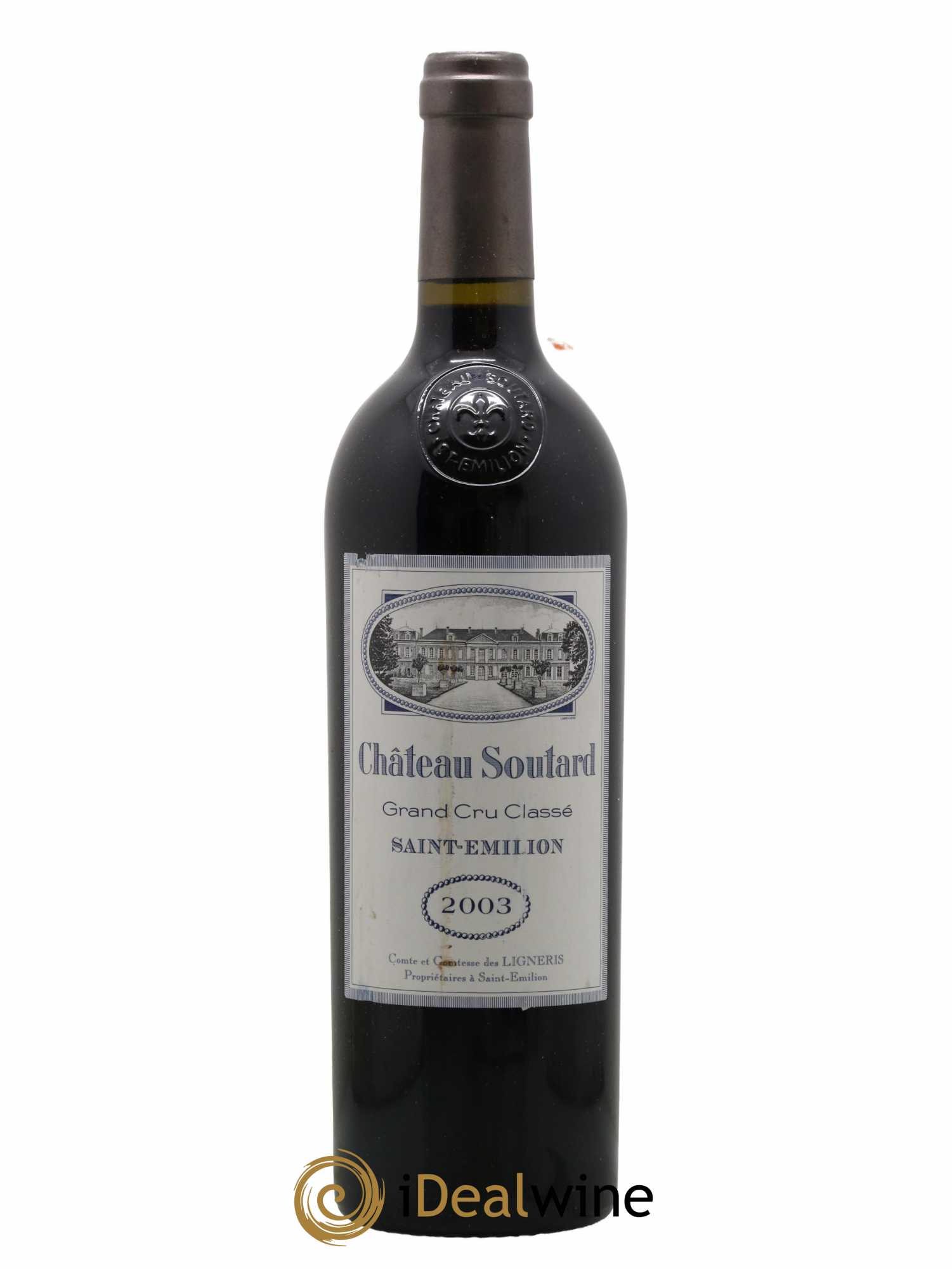 Château Soutard Grand Cru Classé 2003 - Lot de 1 bouteille - 0