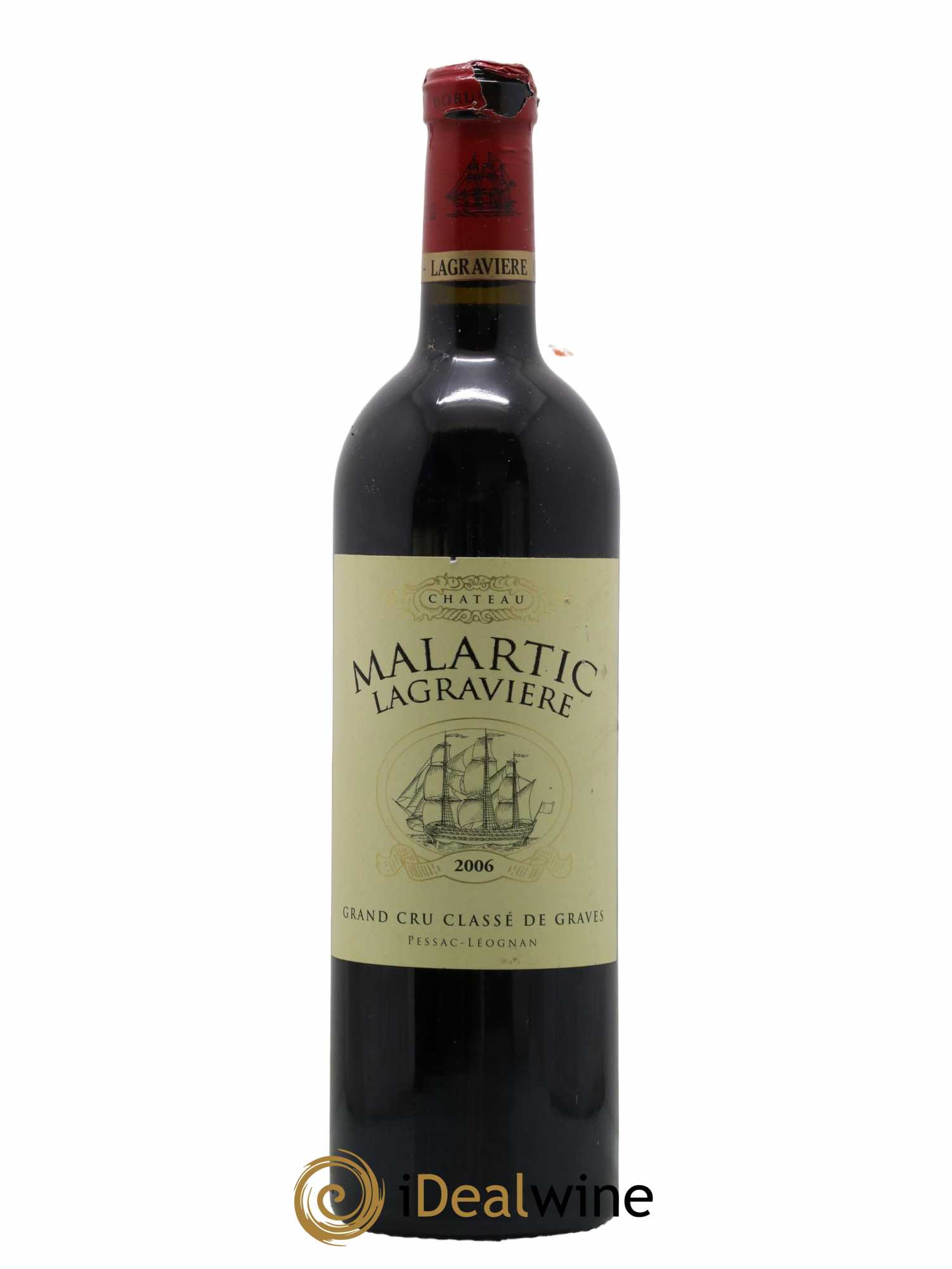 Château Malartic-Lagravière Cru Classé de Graves 2006 - Lot de 1 bouteille - 0