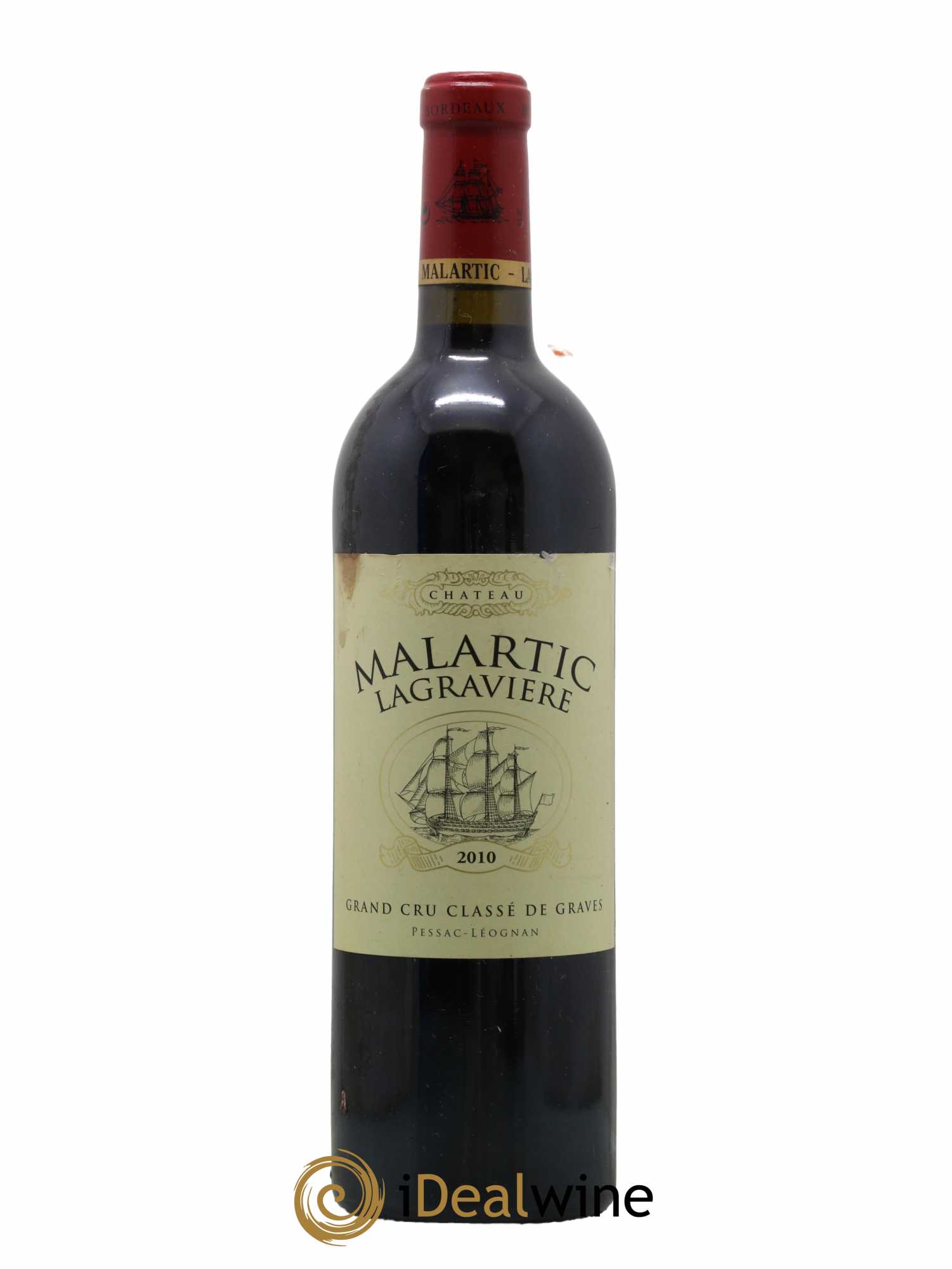 Château Malartic-Lagravière Cru Classé de Graves 2010 - Lot de 1 bouteille - 0