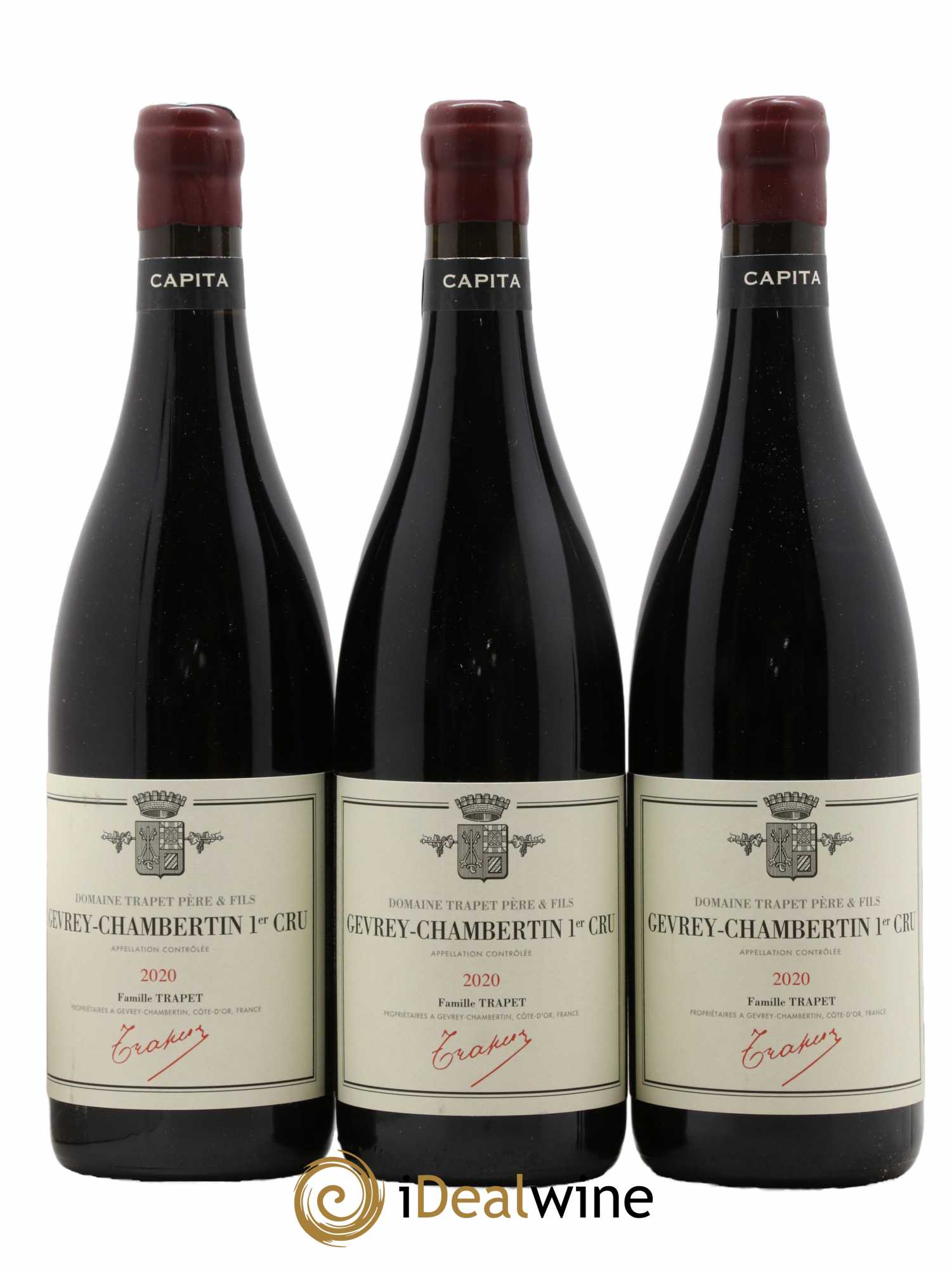 Gevrey-Chambertin 1er Cru Capita Domaine Trapet 2020 - Lot de 3 bouteilles - 0