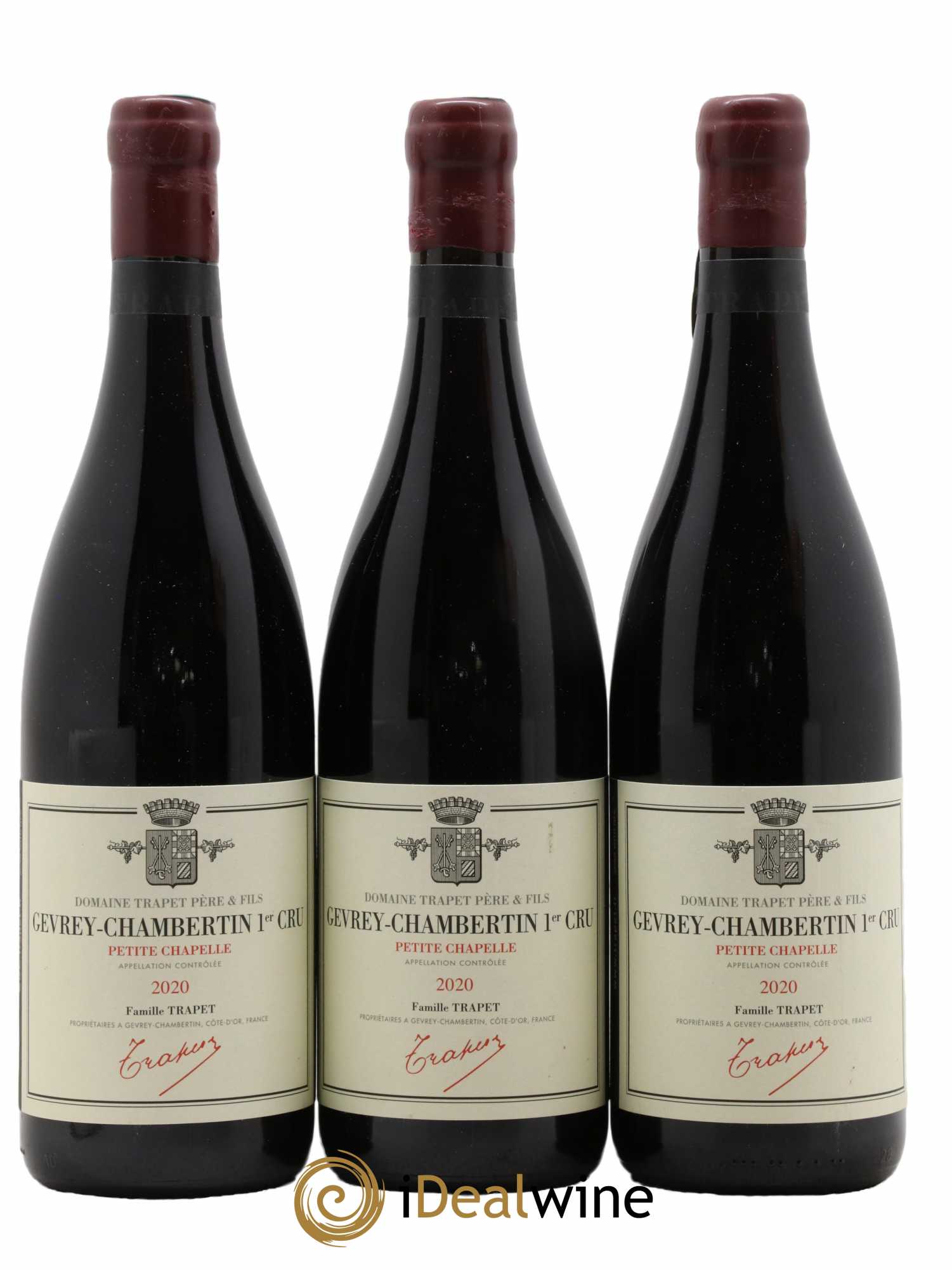 Gevrey-Chambertin 1er Cru Petite Chapelle Domaine Trapet 2020 - Lot de 3 bouteilles - 0
