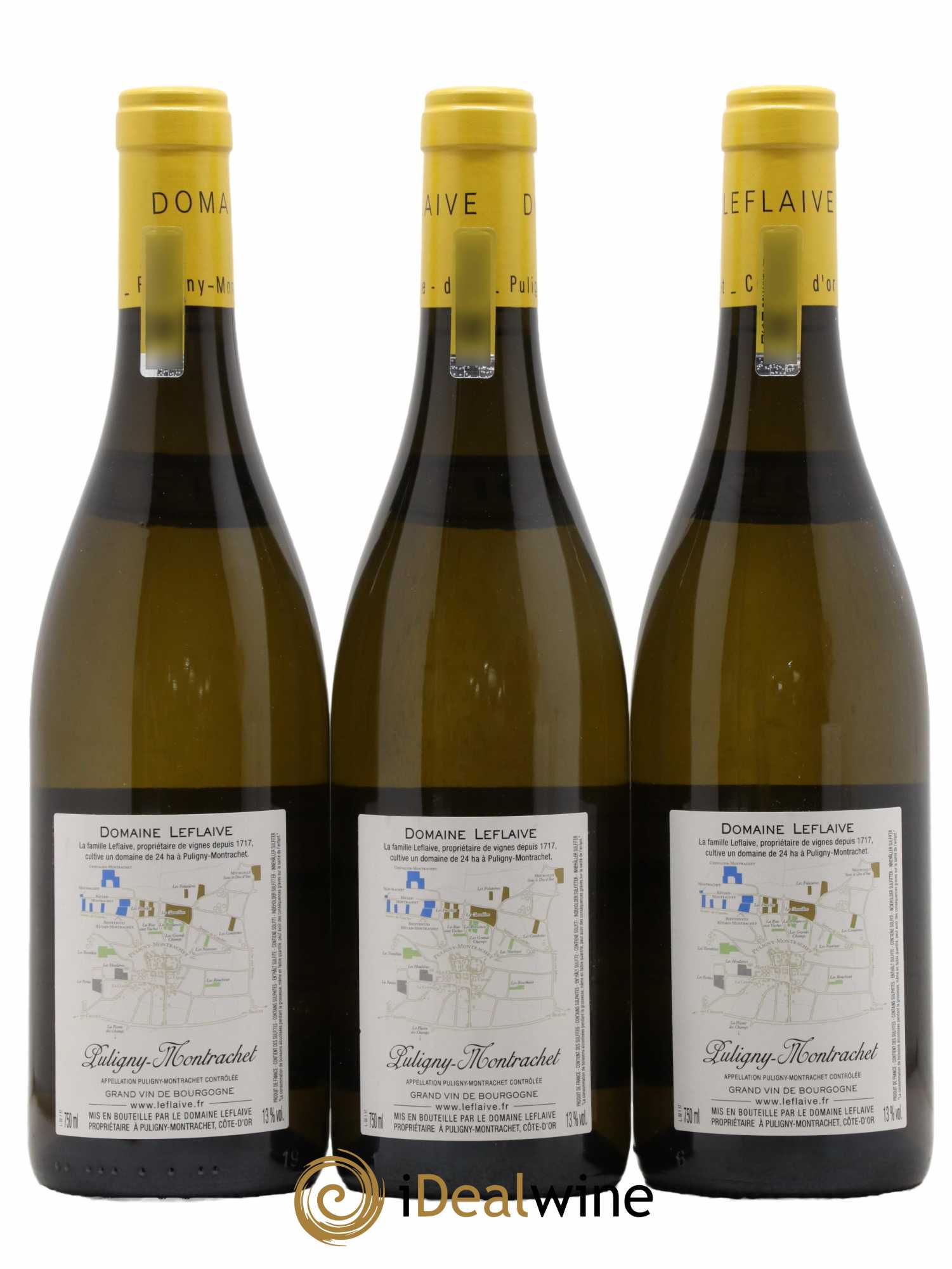 Puligny-Montrachet Leflaive (Domaine) 2017 - Lot de 3 bouteilles - 1