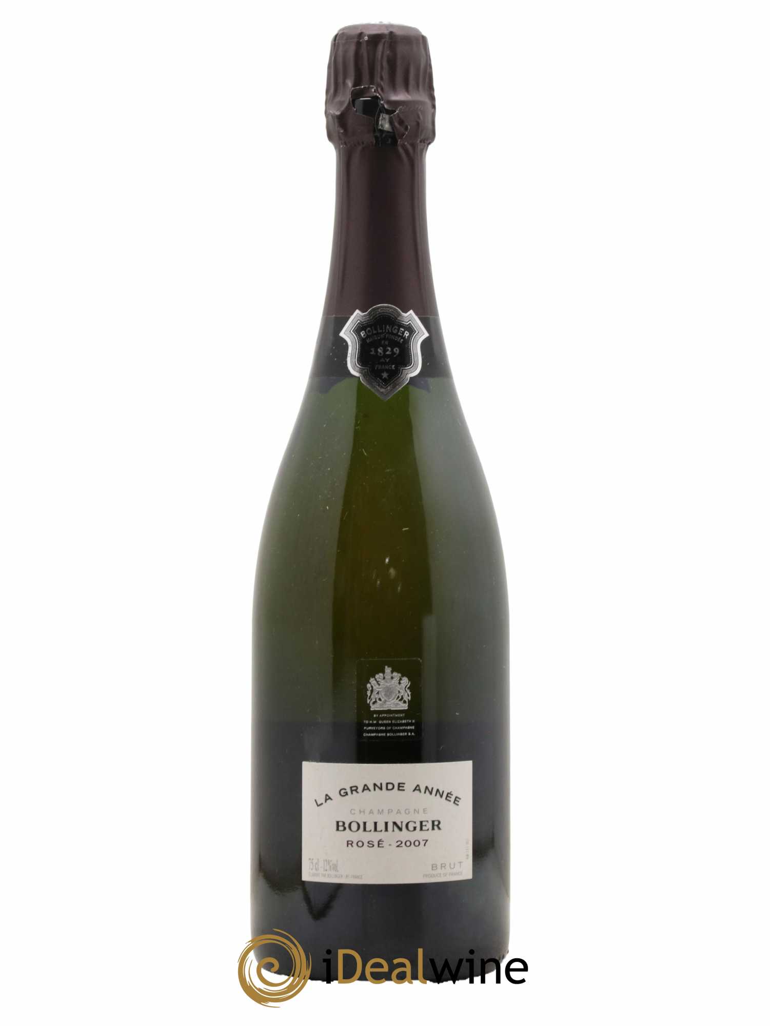 Grande Année Brut Bollinger 2007 - Lot de 1 bouteille - 0