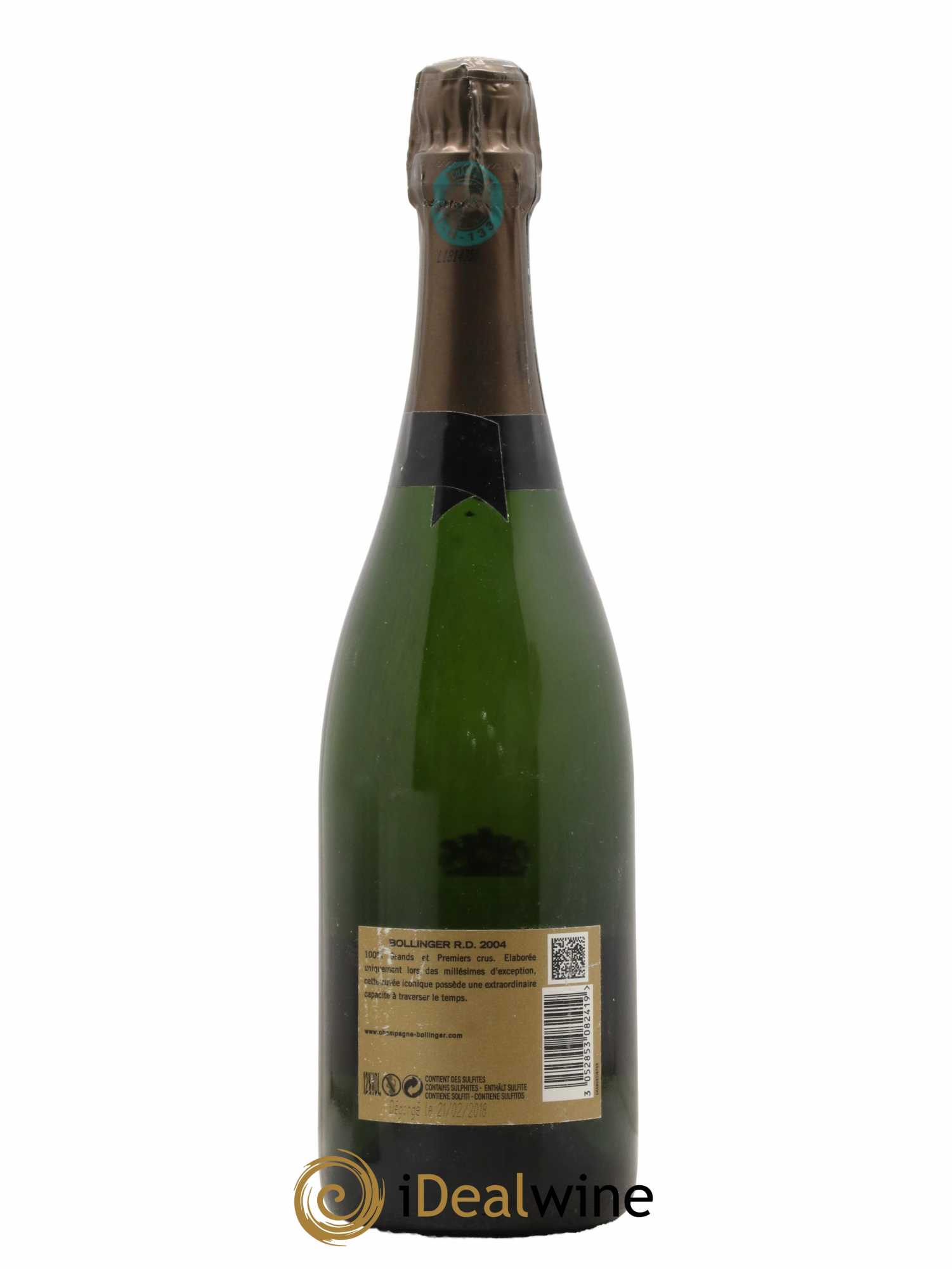R.D. Extra-Brut Bollinger 2004 - Lot de 1 bouteille - 1