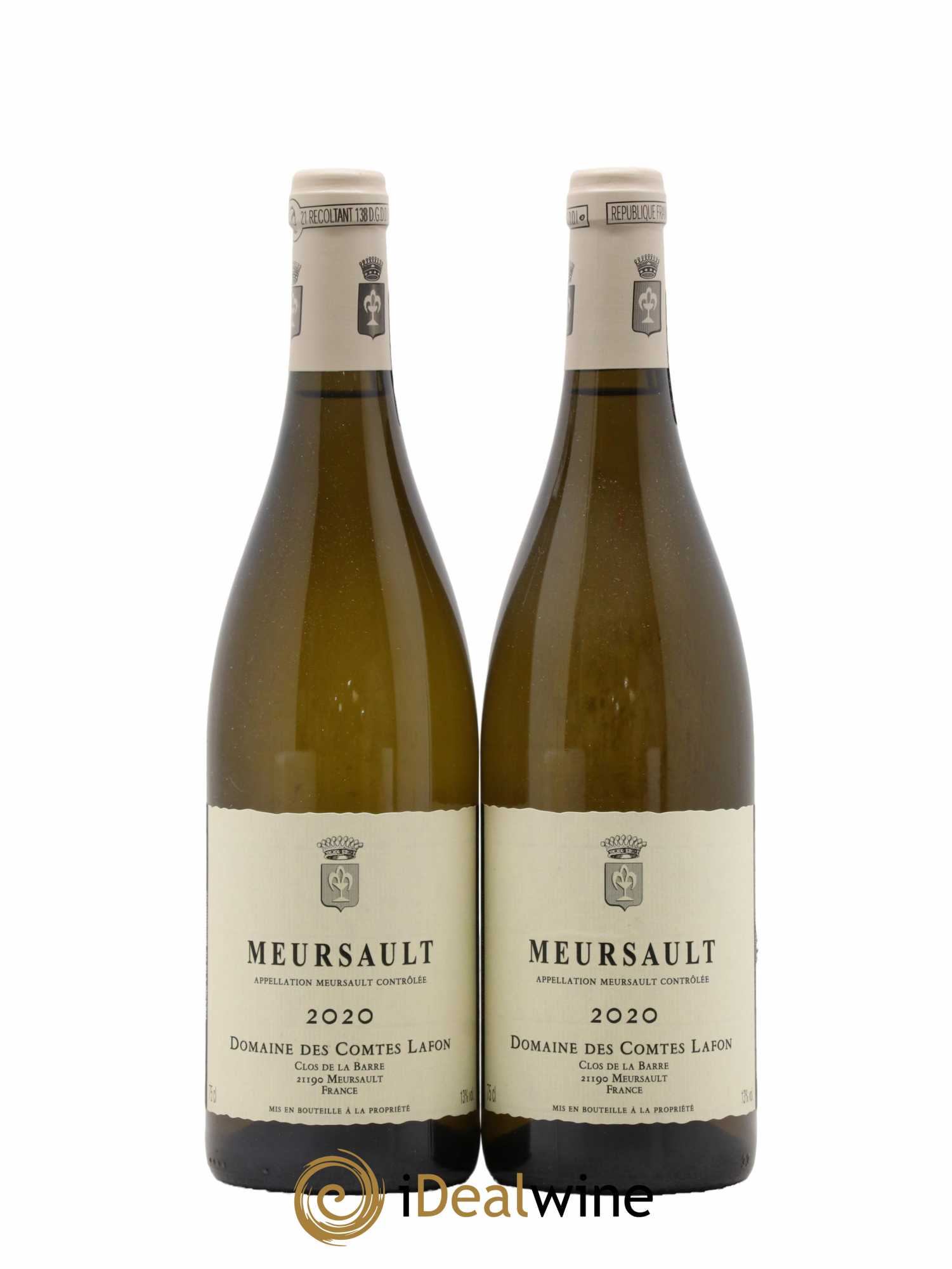 Meursault Comtes Lafon (Domaine des) 2020 - Lot de 2 bouteilles - 0