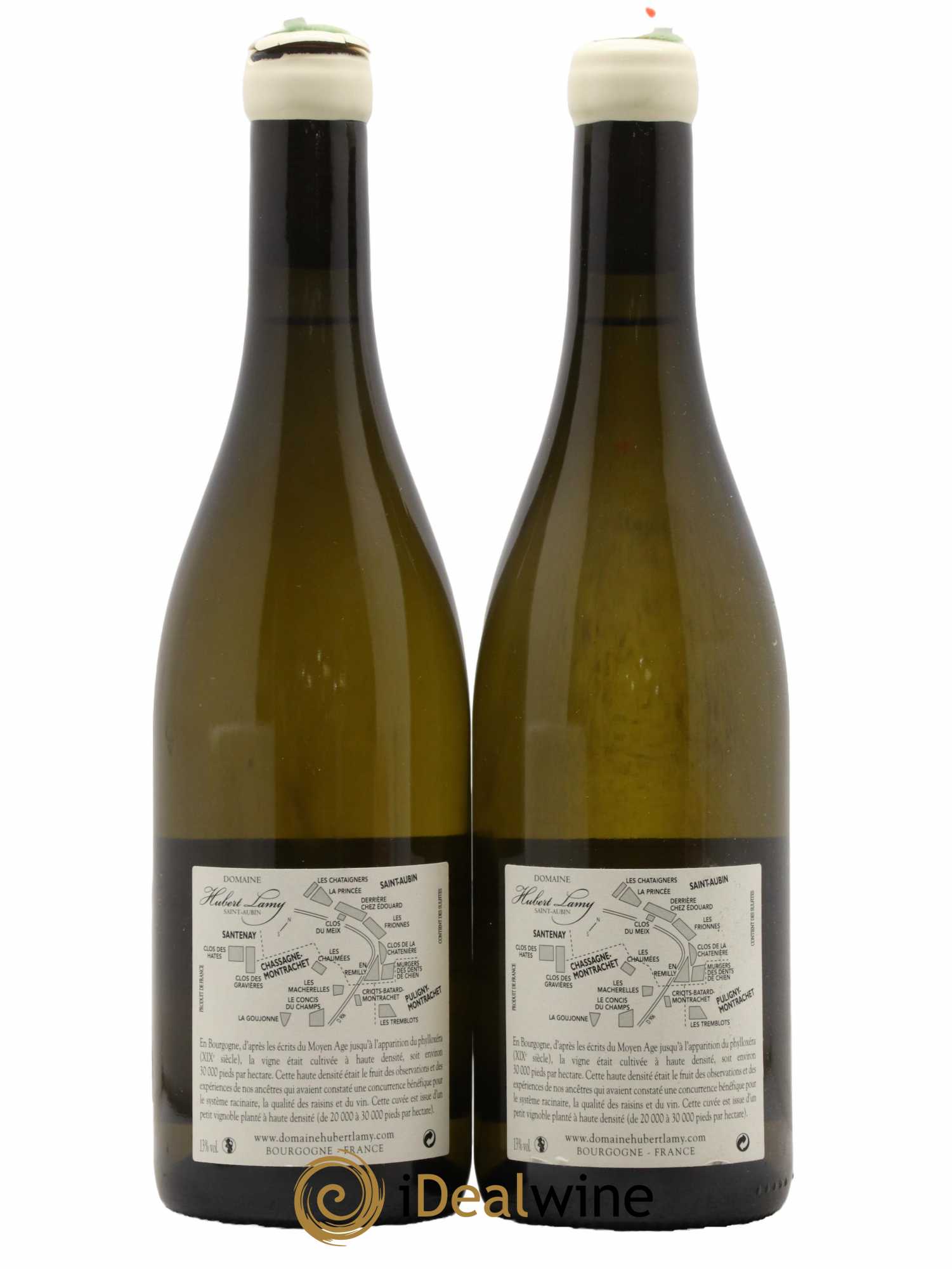 Puligny-Montrachet Les Tremblots Haute Densité Hubert Lamy 2016 - Lot de 2 bouteilles - 1