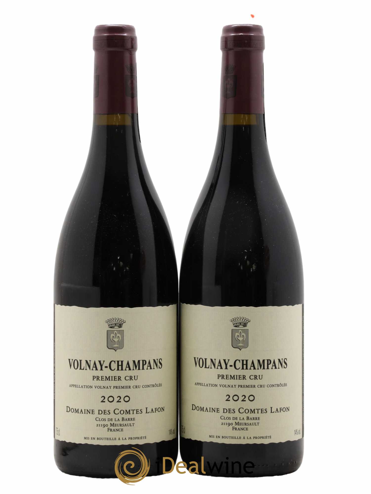 Volnay 1er Cru Champans Comtes Lafon (Domaine des) 2020 - Lot de 2 bouteilles - 0