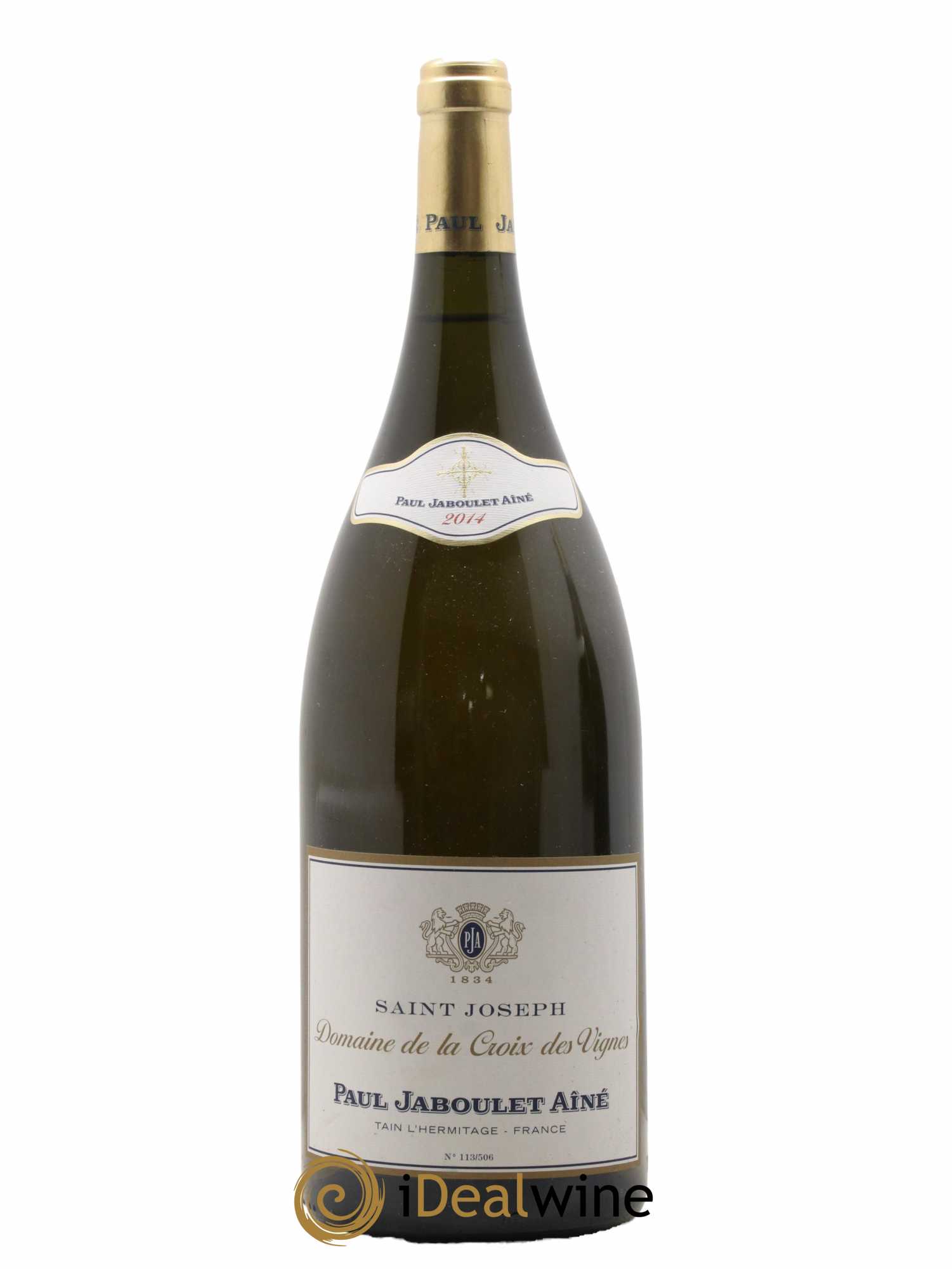 Saint-Joseph Domaine De La Croix Des Vignes Jaboulet Ainé 2014 - Lot de 1 magnum - 0