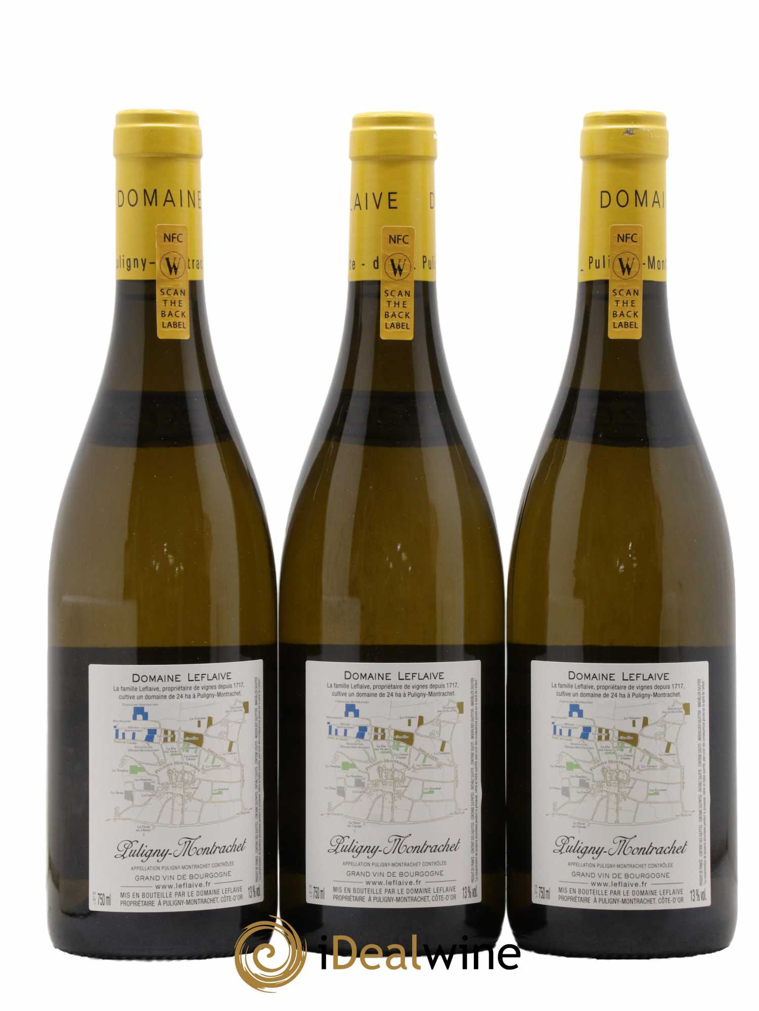 Puligny-Montrachet Leflaive (Domaine) 2020 - Lot de 3 bouteilles - 1
