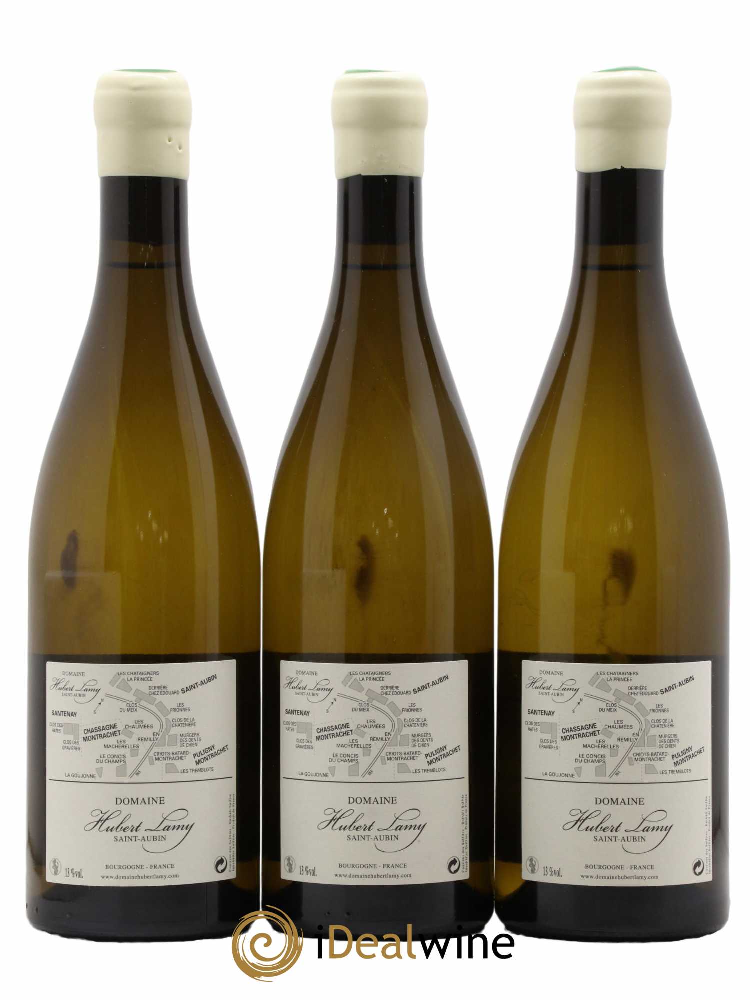 Saint-Aubin 1er Cru Derrière chez Edouard Hubert Lamy 2019 - Lot de 3 bouteilles - 1