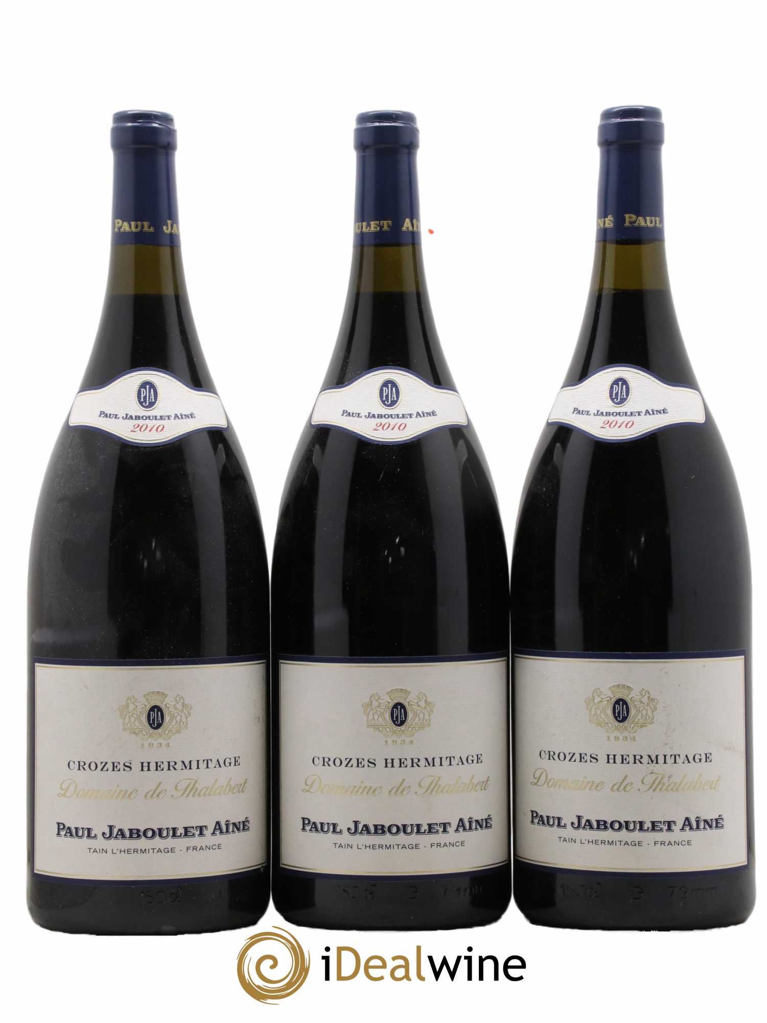 Crozes-Hermitage Domaine de Thalabert Paul Jaboulet Ainé 2010 - Lot de 3 magnums - 0