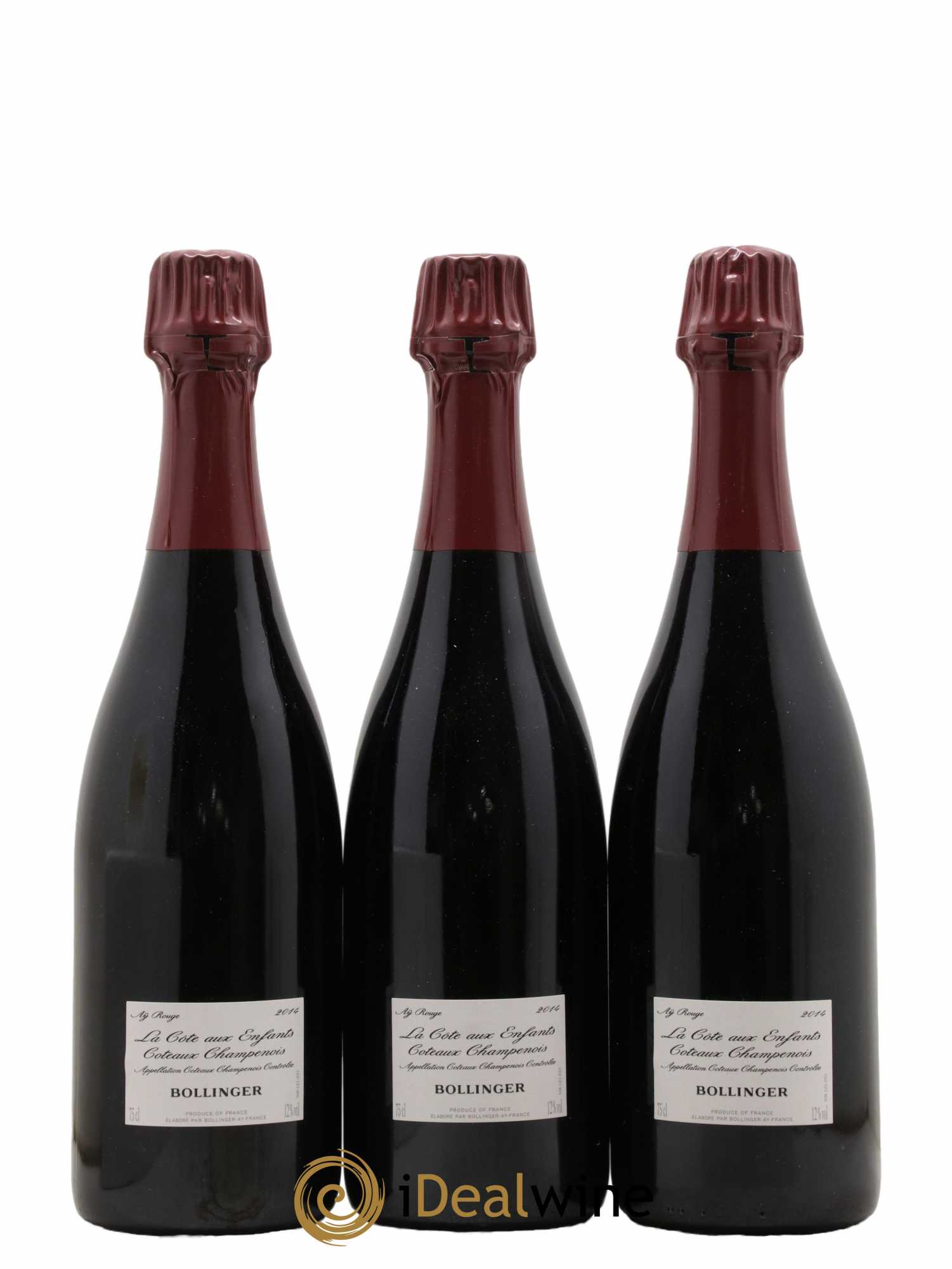 La Côte Aux Enfants Bollinger 2014 - Lot de 3 bouteilles - 0