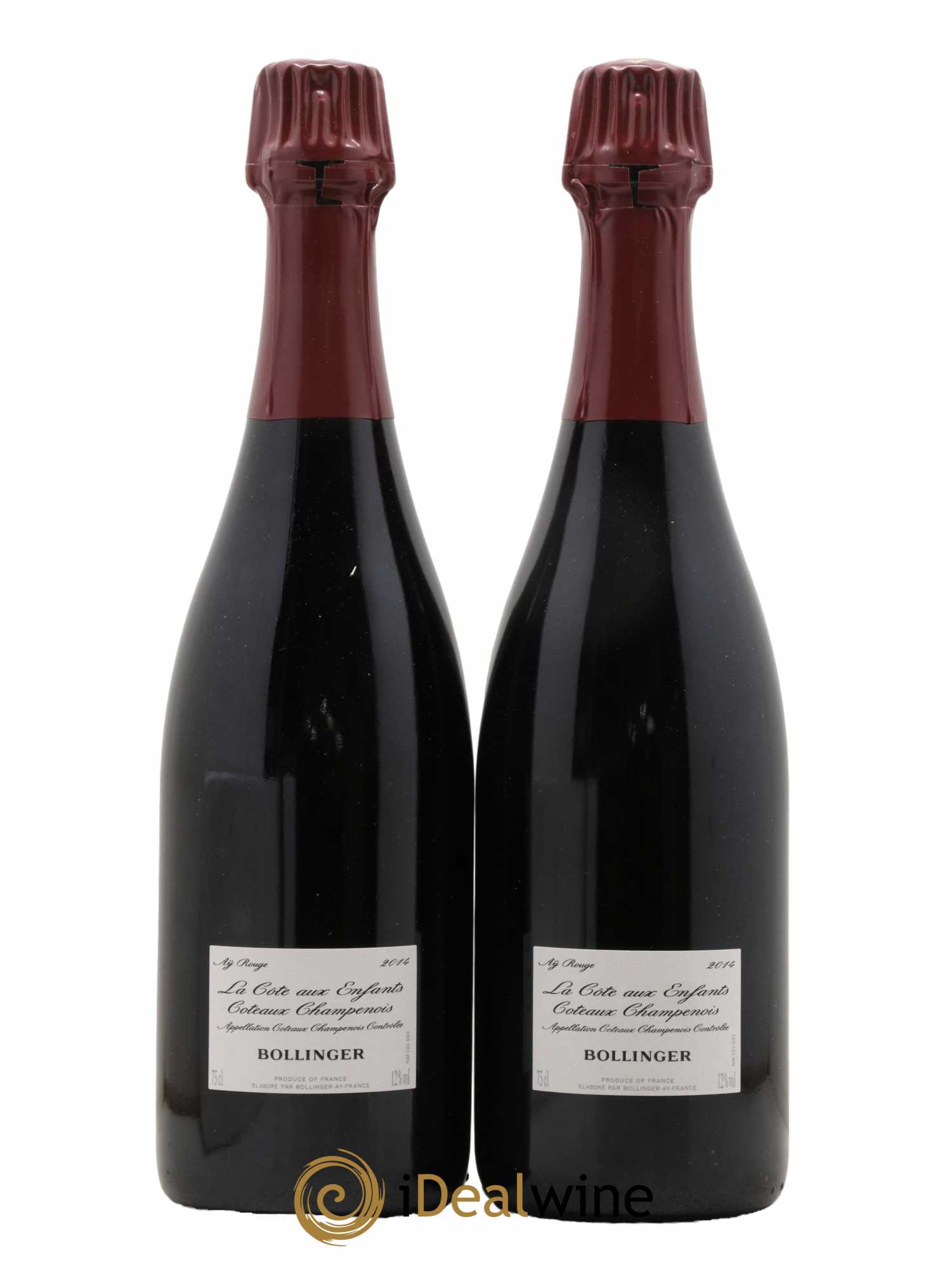 La Côte Aux Enfants Bollinger 2014 - Lot de 2 bouteilles - 0
