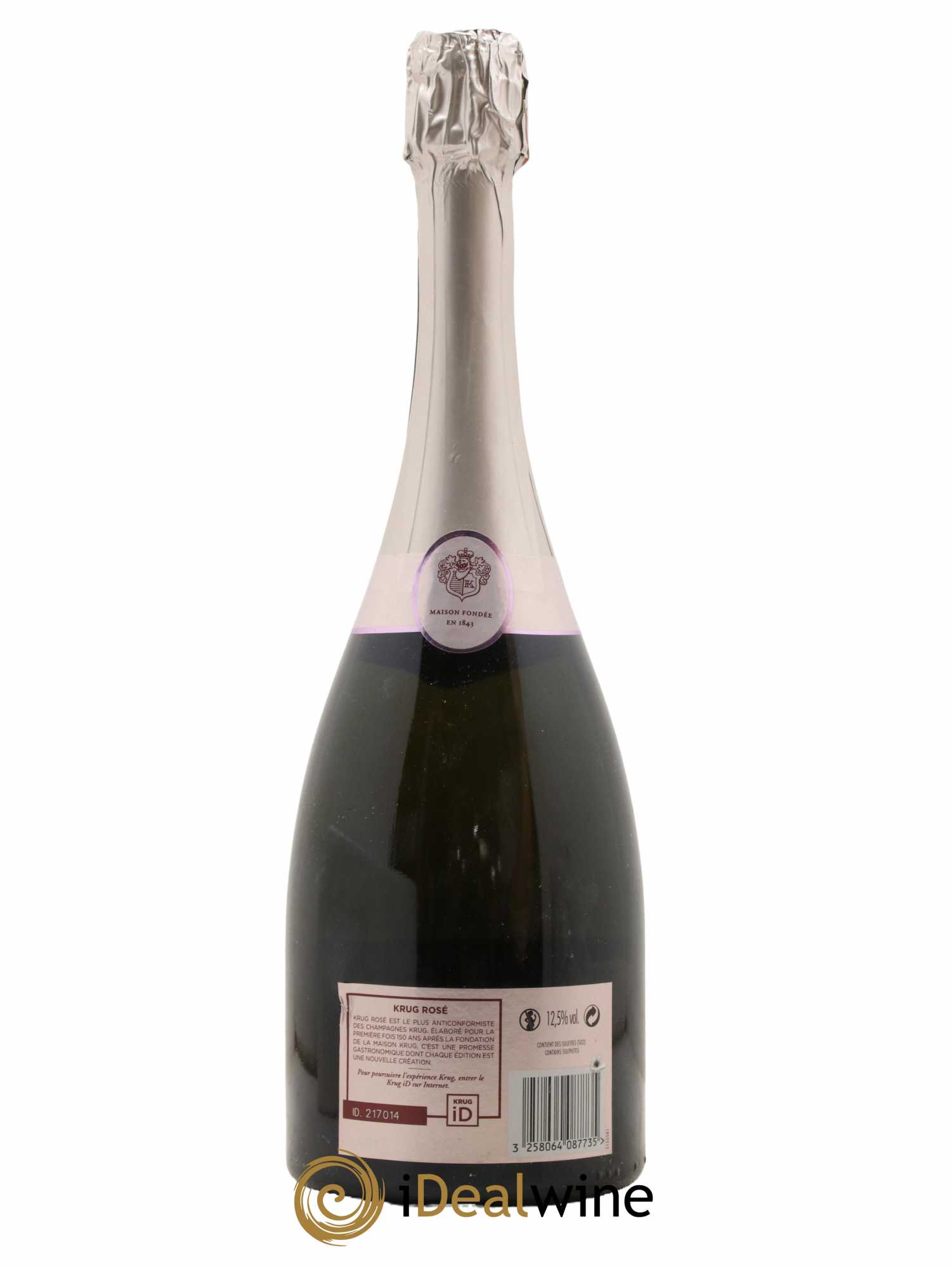 Rosé Brut Krug 23ème édition - Posten von 1 Flasche - 1