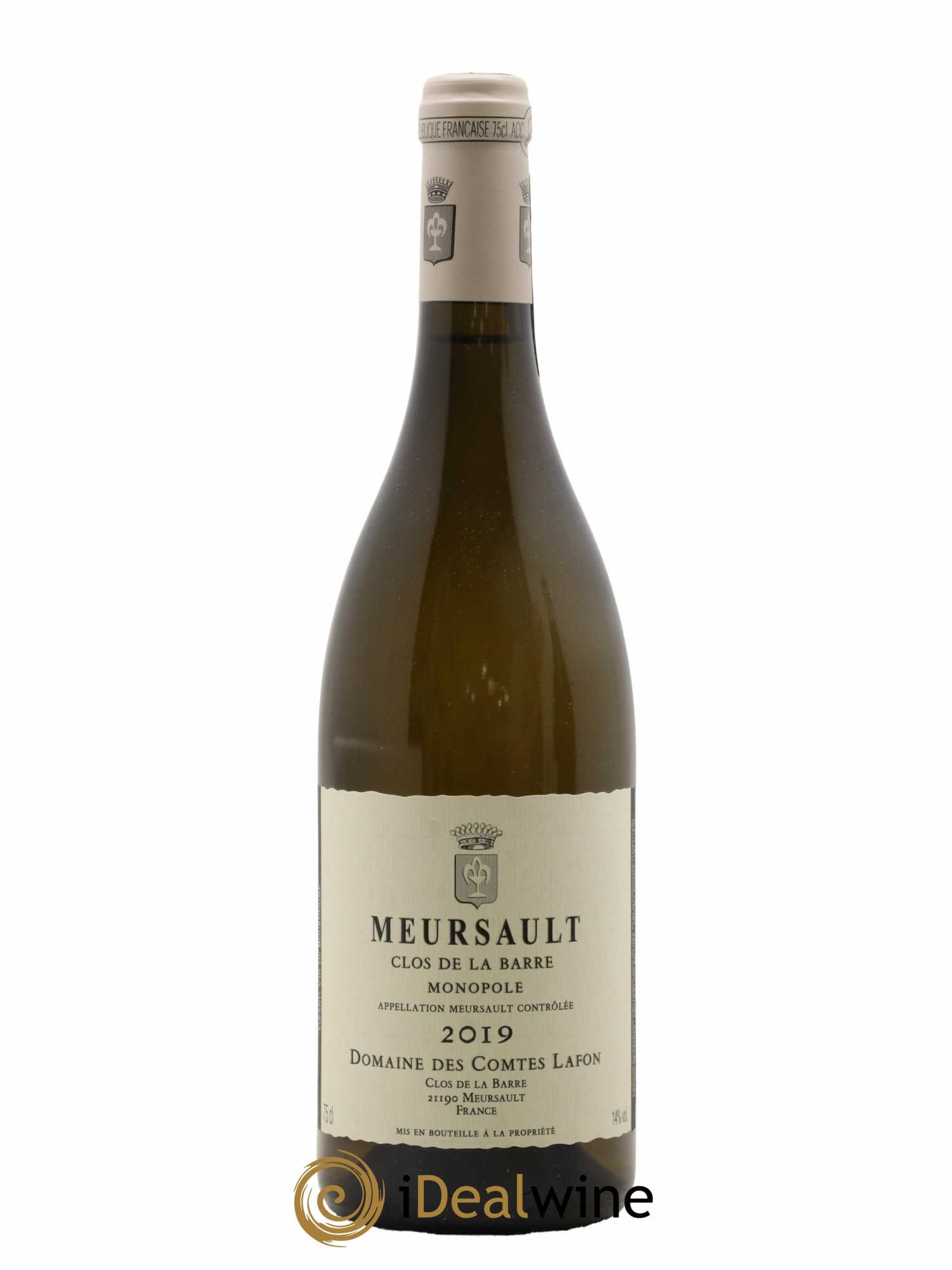 Meursault Clos de la Barre Comtes Lafon (Domaine des) 2019 - Lot de 1 bouteille - 0