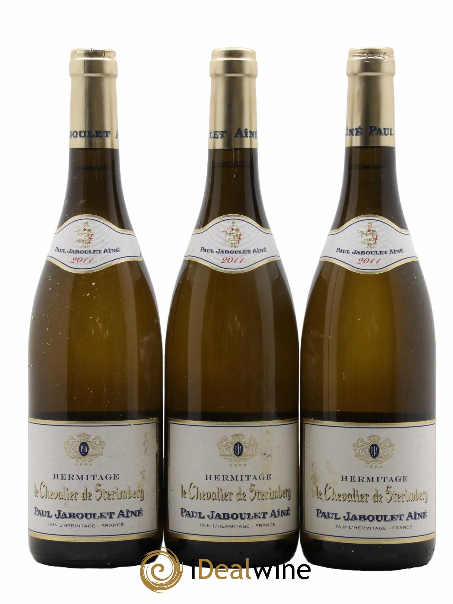 Hermitage Chevalier de Sterimberg Paul Jaboulet Ainé 2011 - Lot de 6 bouteilles - 1