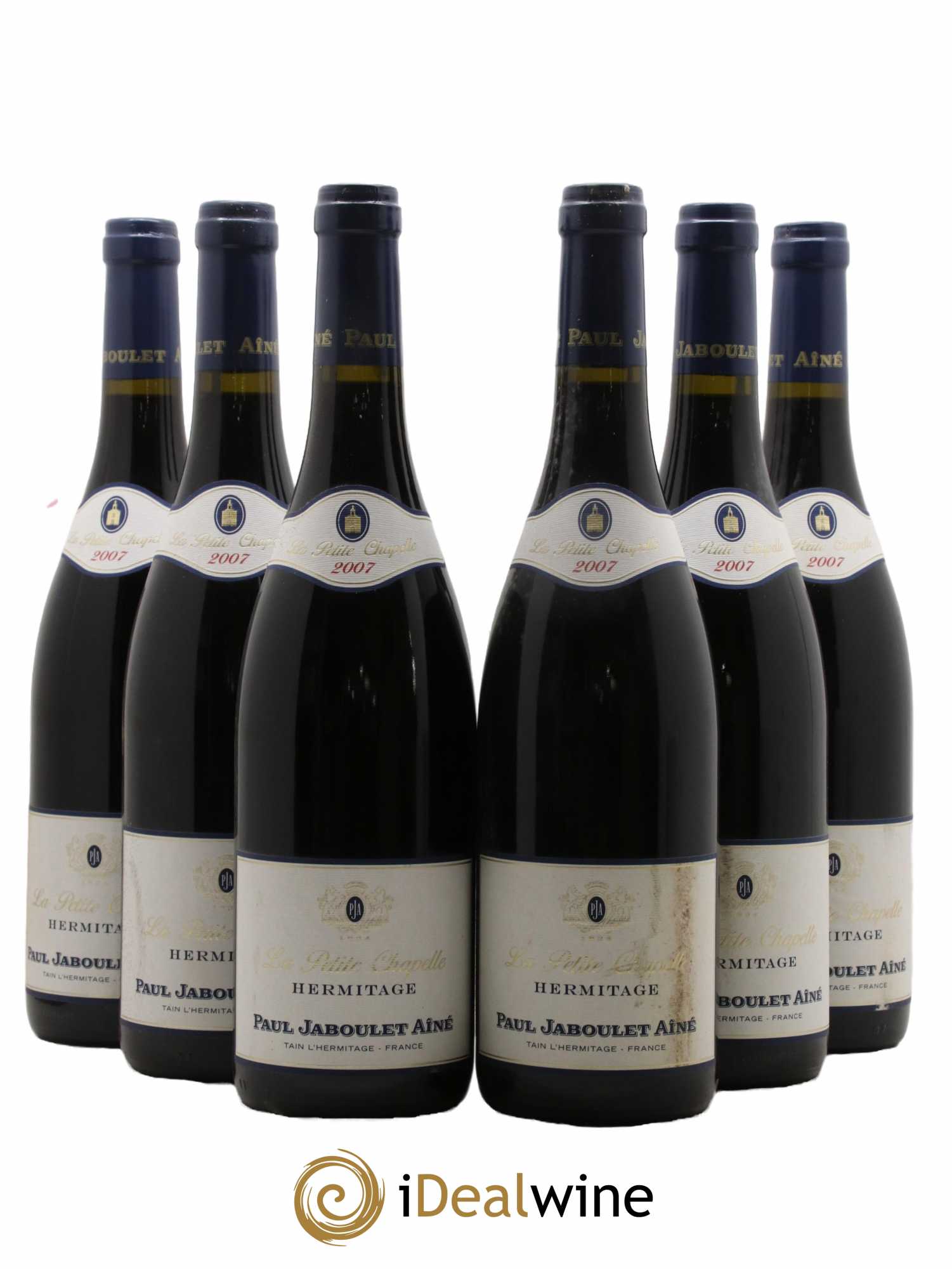 Hermitage La Petite Chapelle Paul Jaboulet Ainé 2007 - Lot de 6 bouteilles - 0