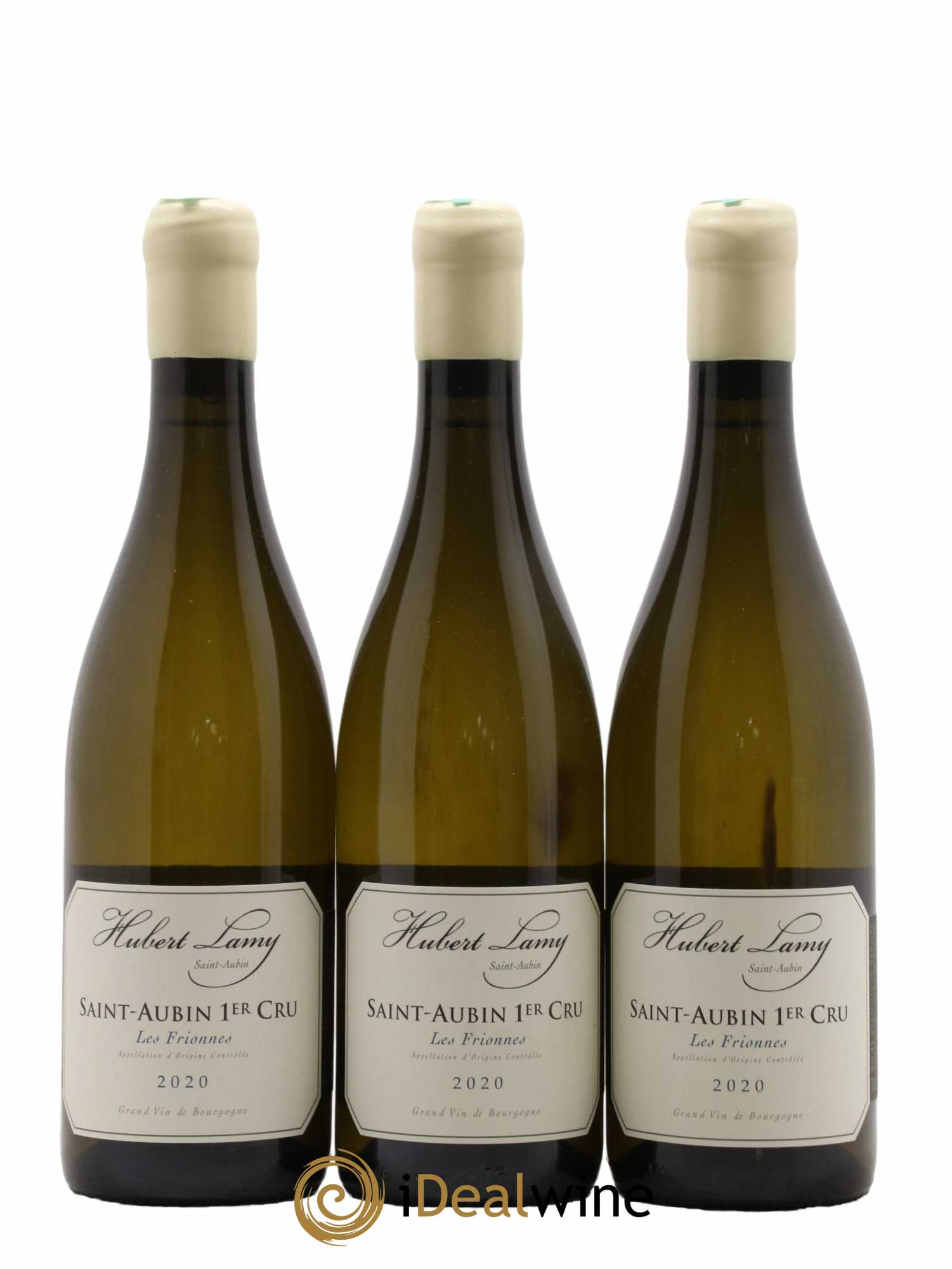 Saint-Aubin 1er Cru Les Frionnes Hubert Lamy 2020 - Lot de 3 bouteilles - 0